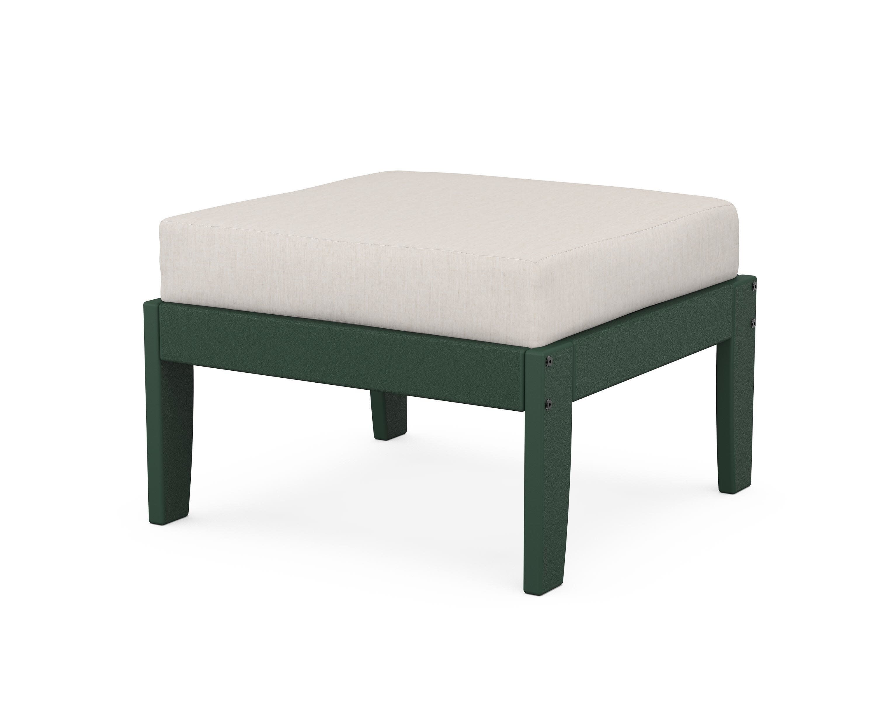 Modular Ottoman - Classic in Green / Cast Ash