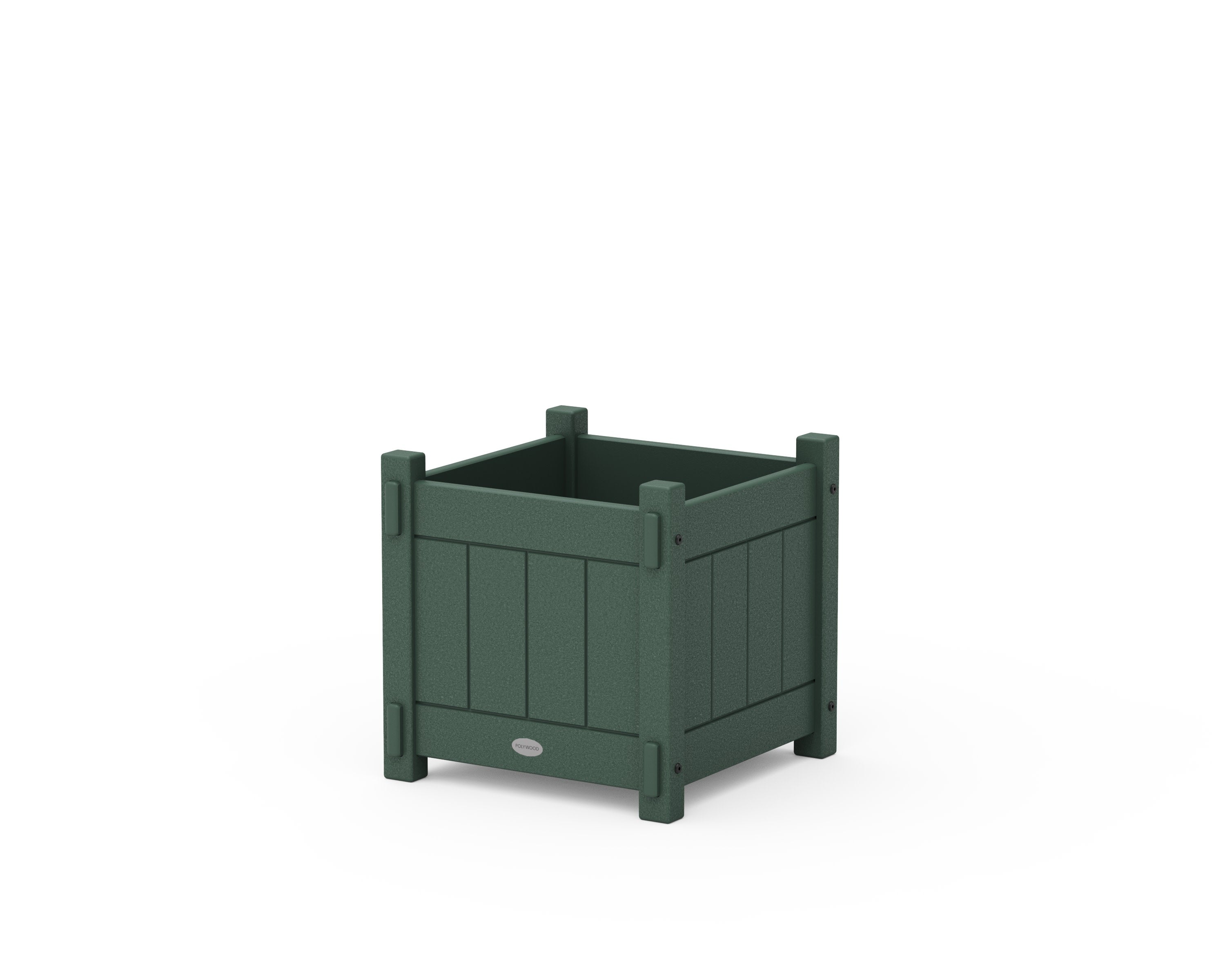 Vineyard Square Planter Box in Green