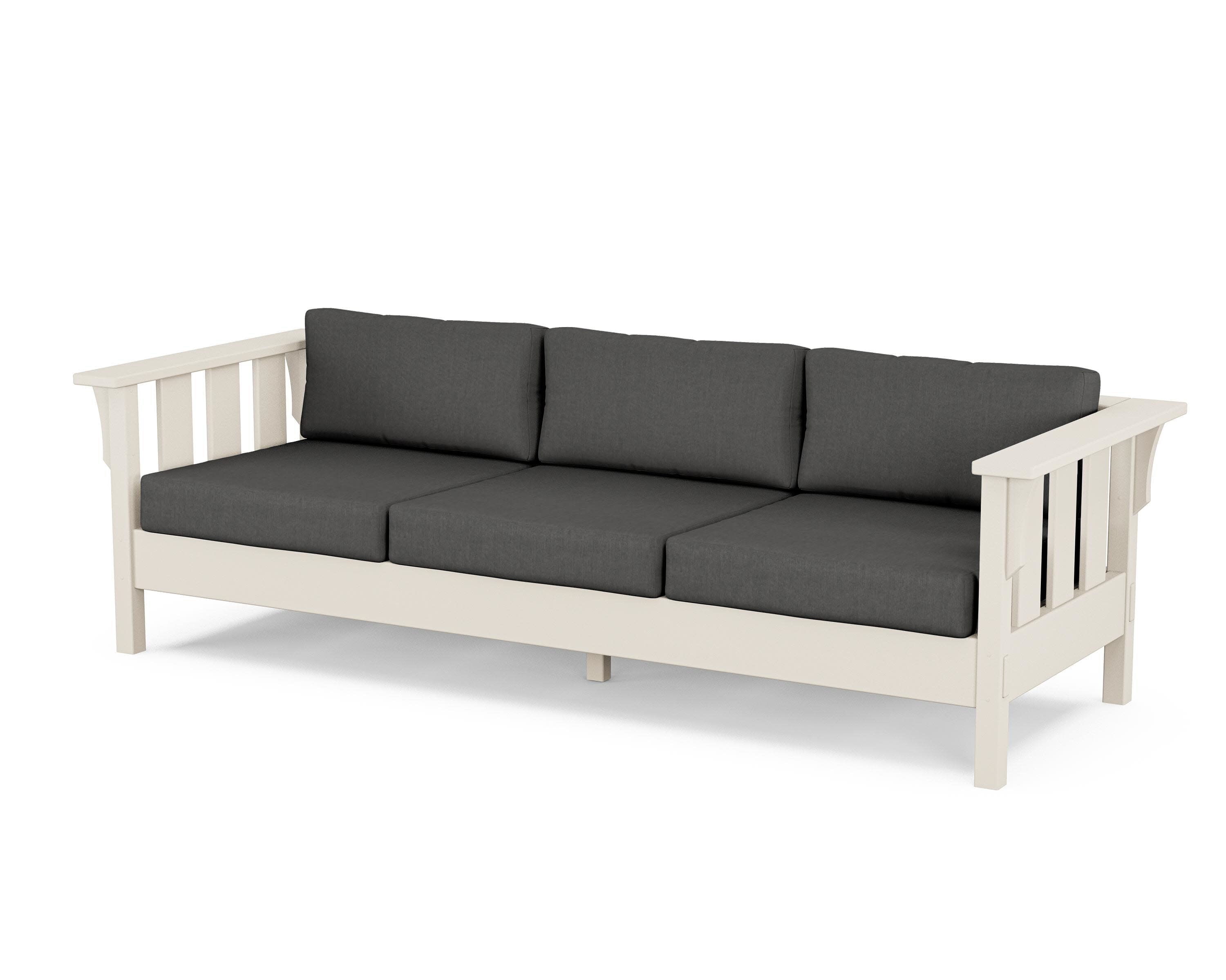 Acadia Deep Seating Sofa in Sand / Spectrum Carbon