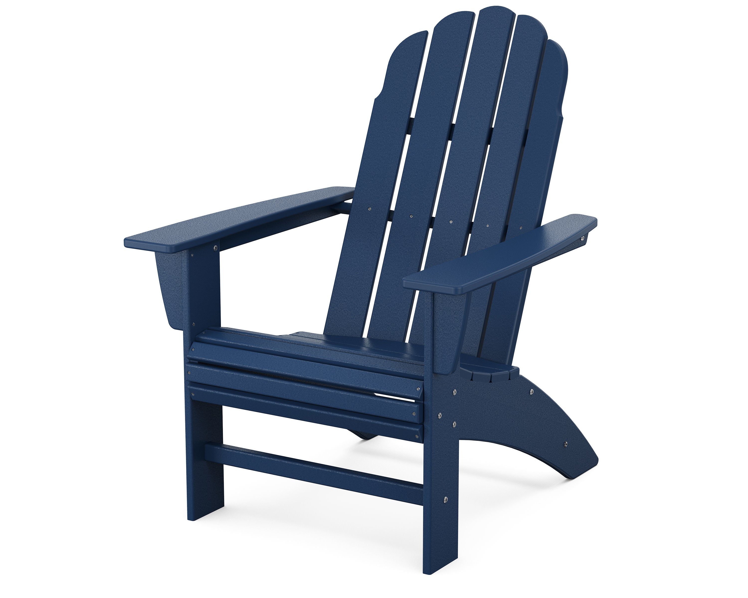 Vineyard Curveback Adirondack Chair in Navy