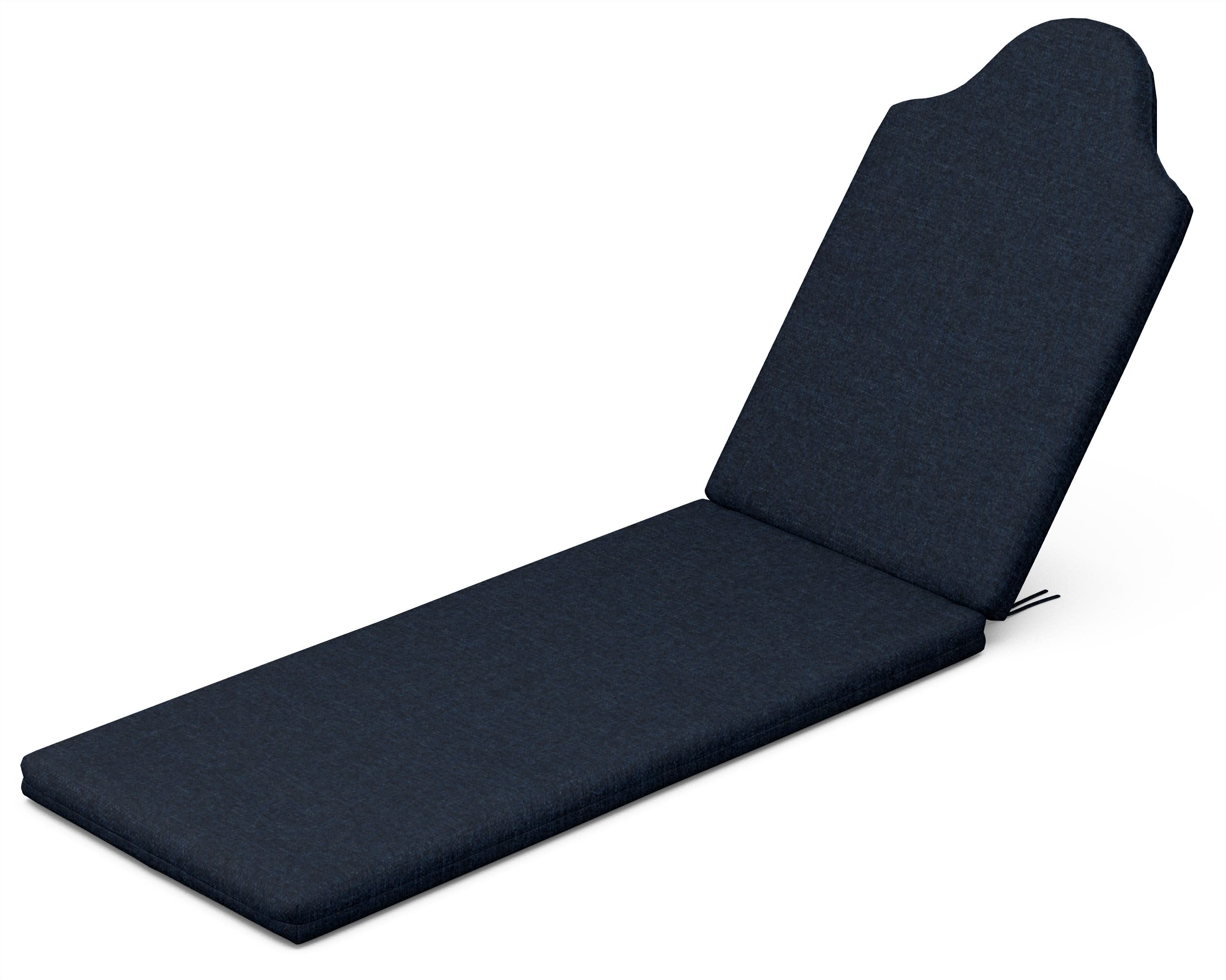 Chaise Cushion in Marine Indigo
