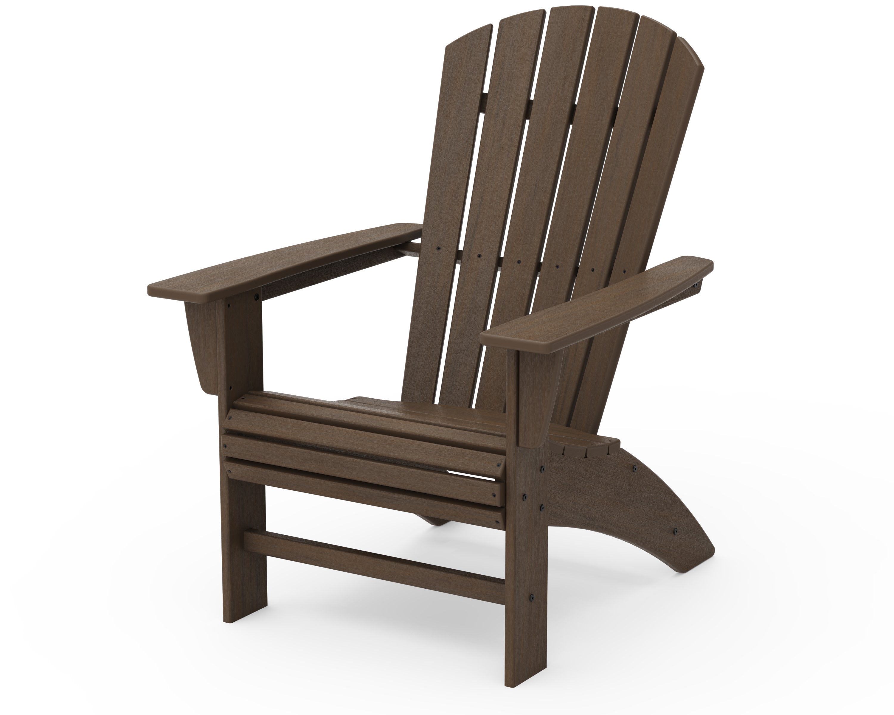 Nautical Curveback Adirondack Chair in Kona