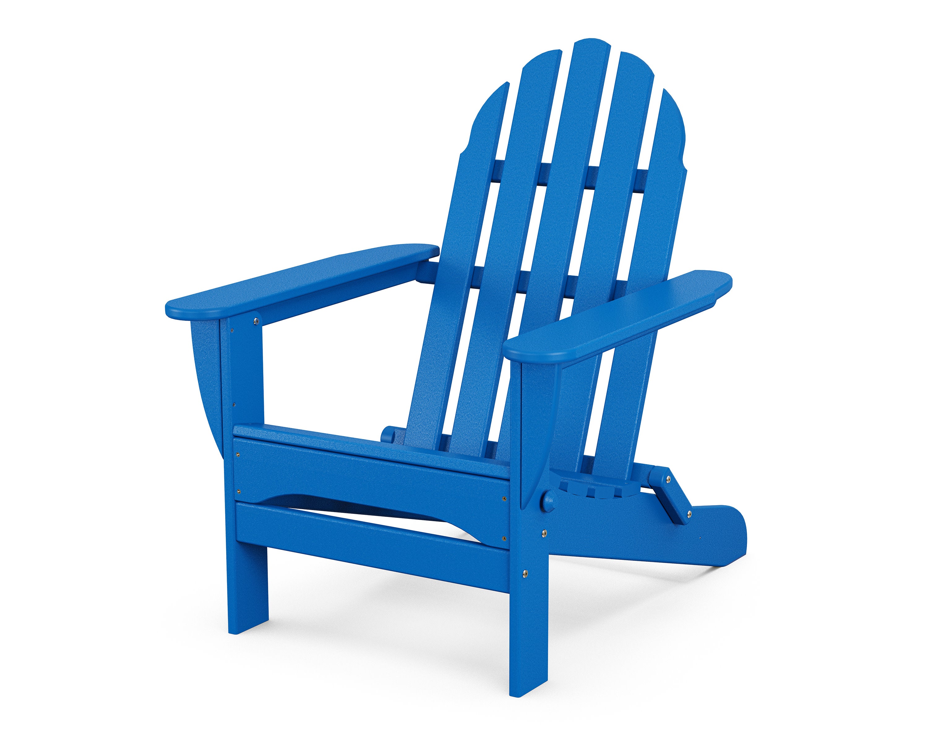 Classic Folding Adirondack Chair in Pacific Blue