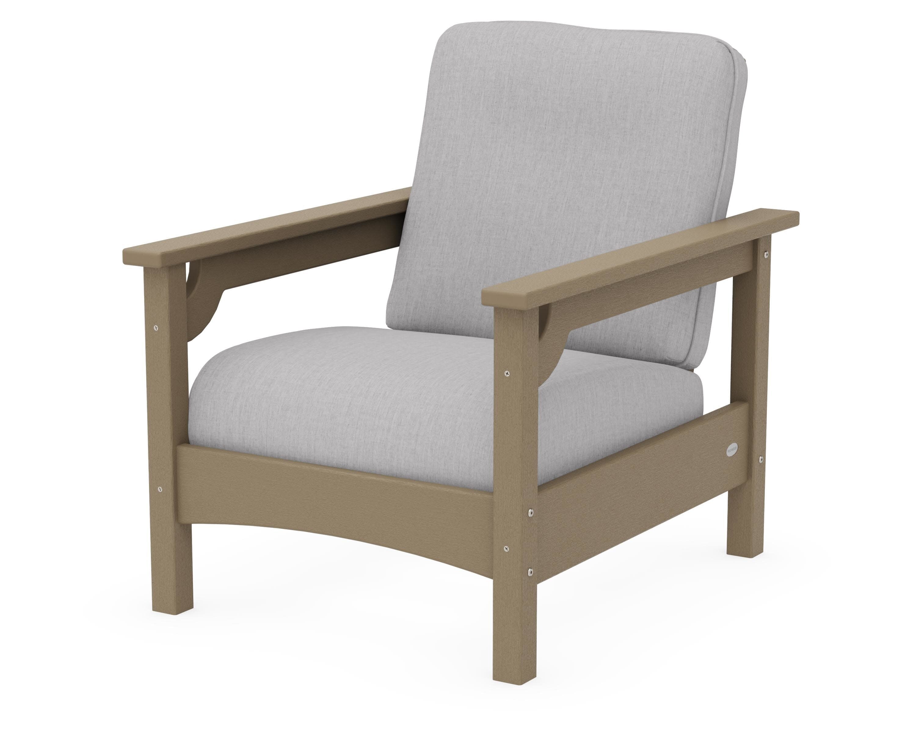 Club Chair in Vintage Sahara / Granite