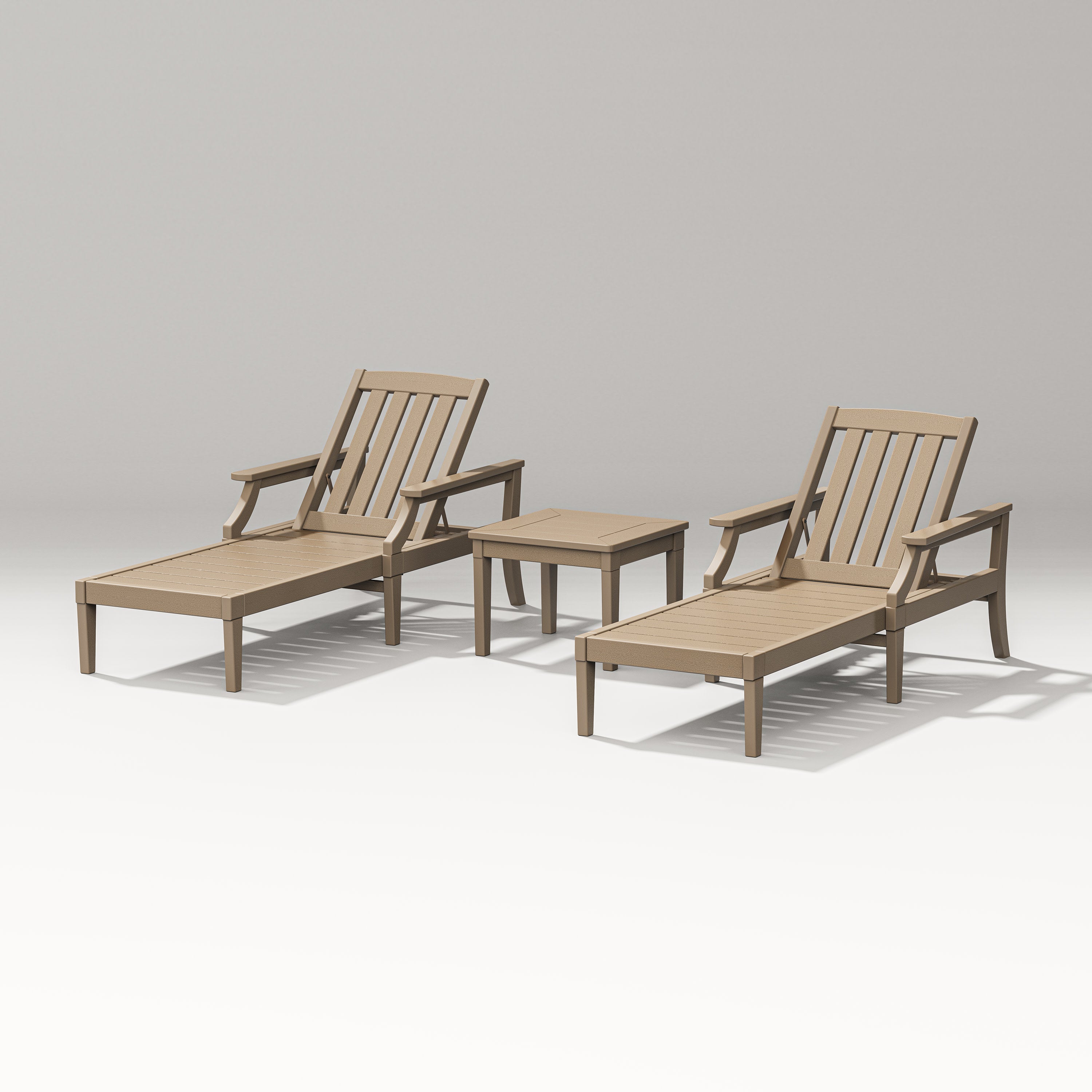 Estate 3-Piece Chaise Lounge Set