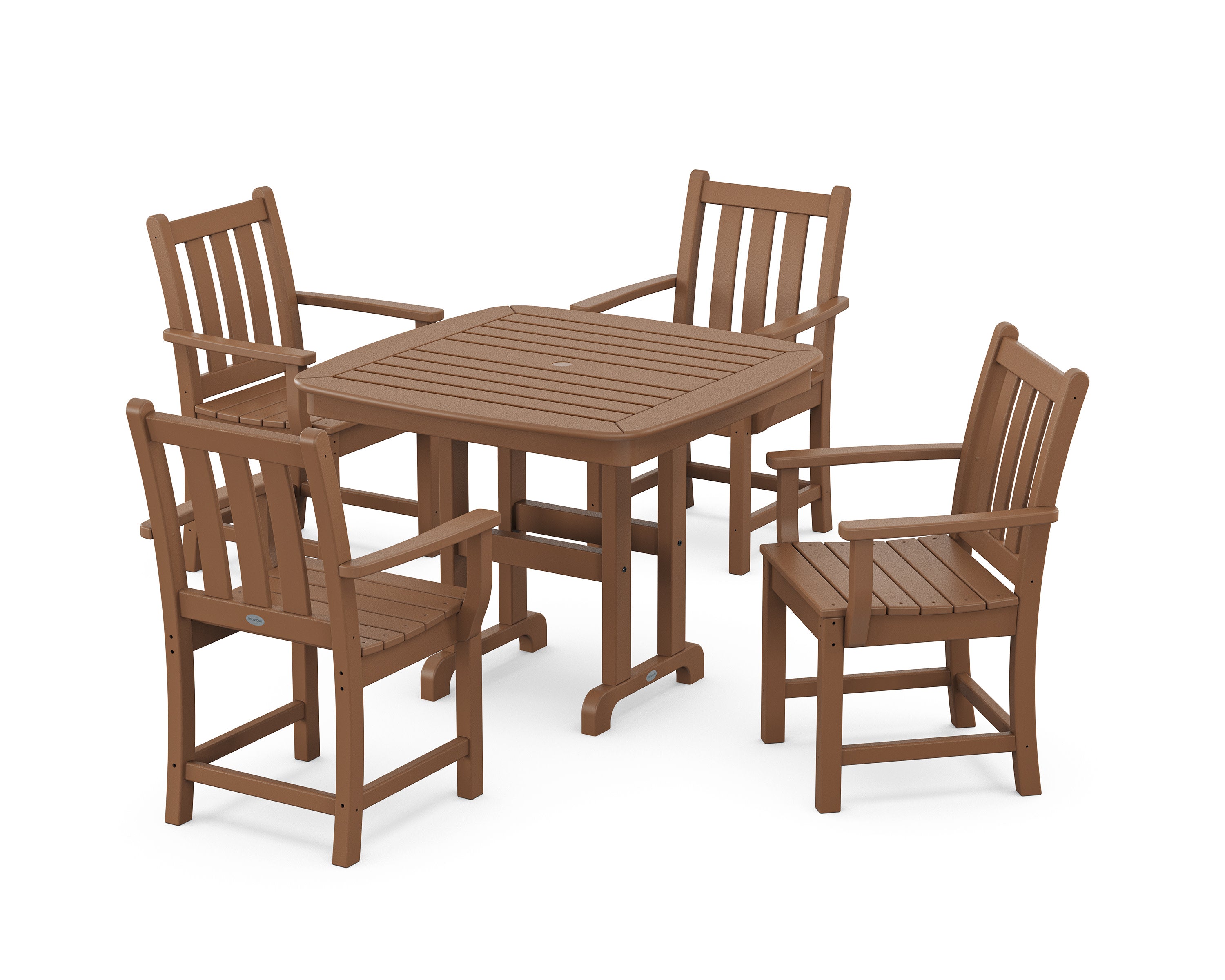 Traditional Garden 5-Piece Dining Set in Teak