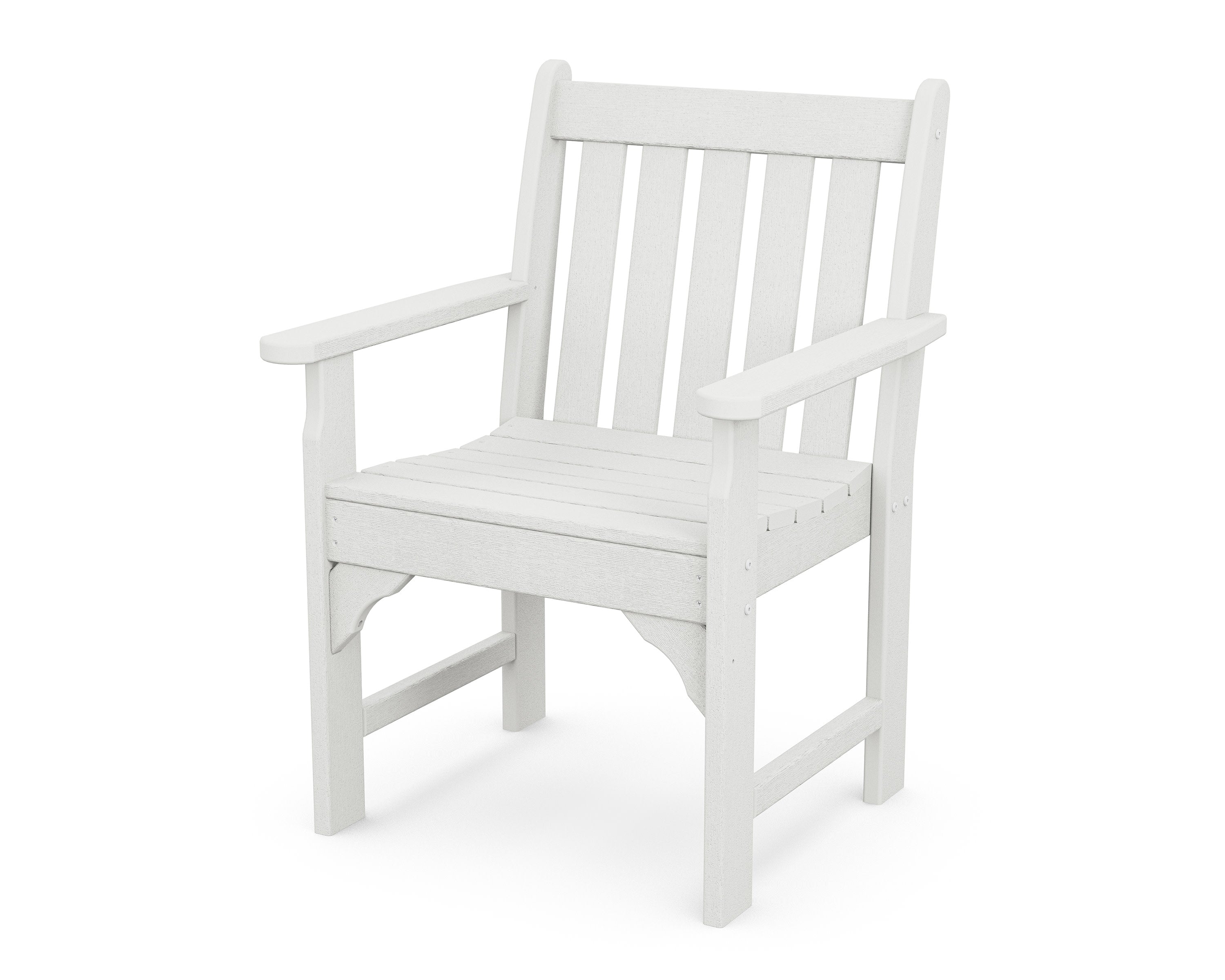 Vineyard Garden Arm Chair in Vintage White