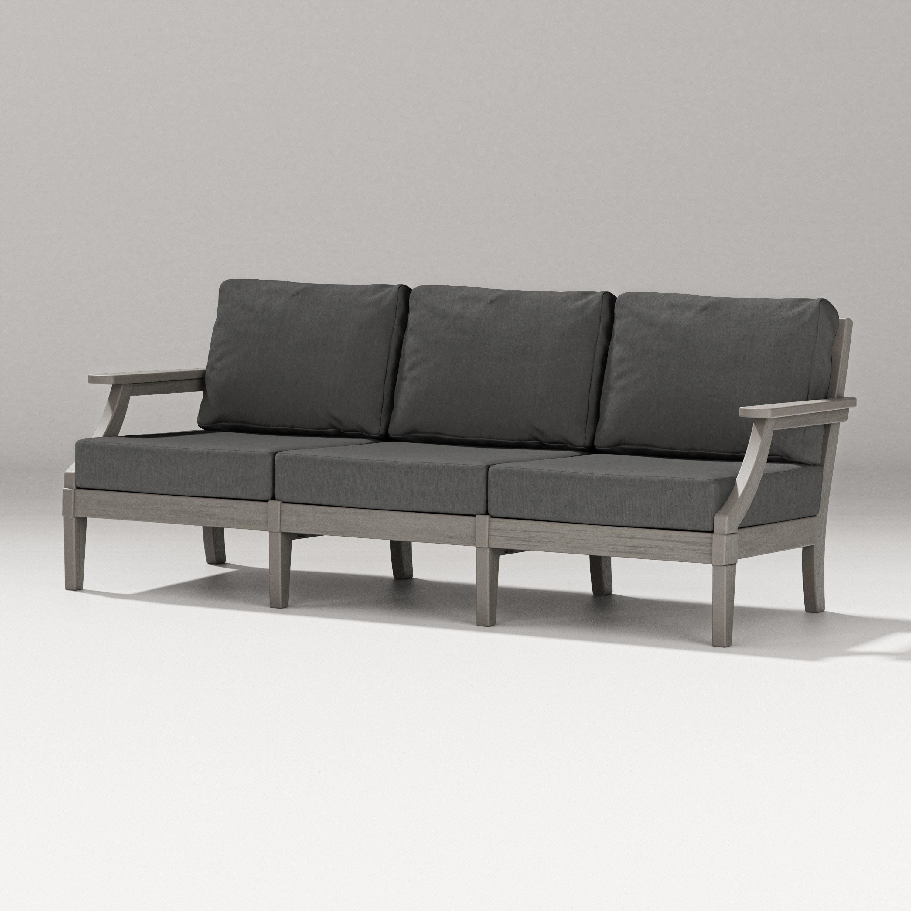 Estate Sofa in Driftwood / Spectrum Carbon