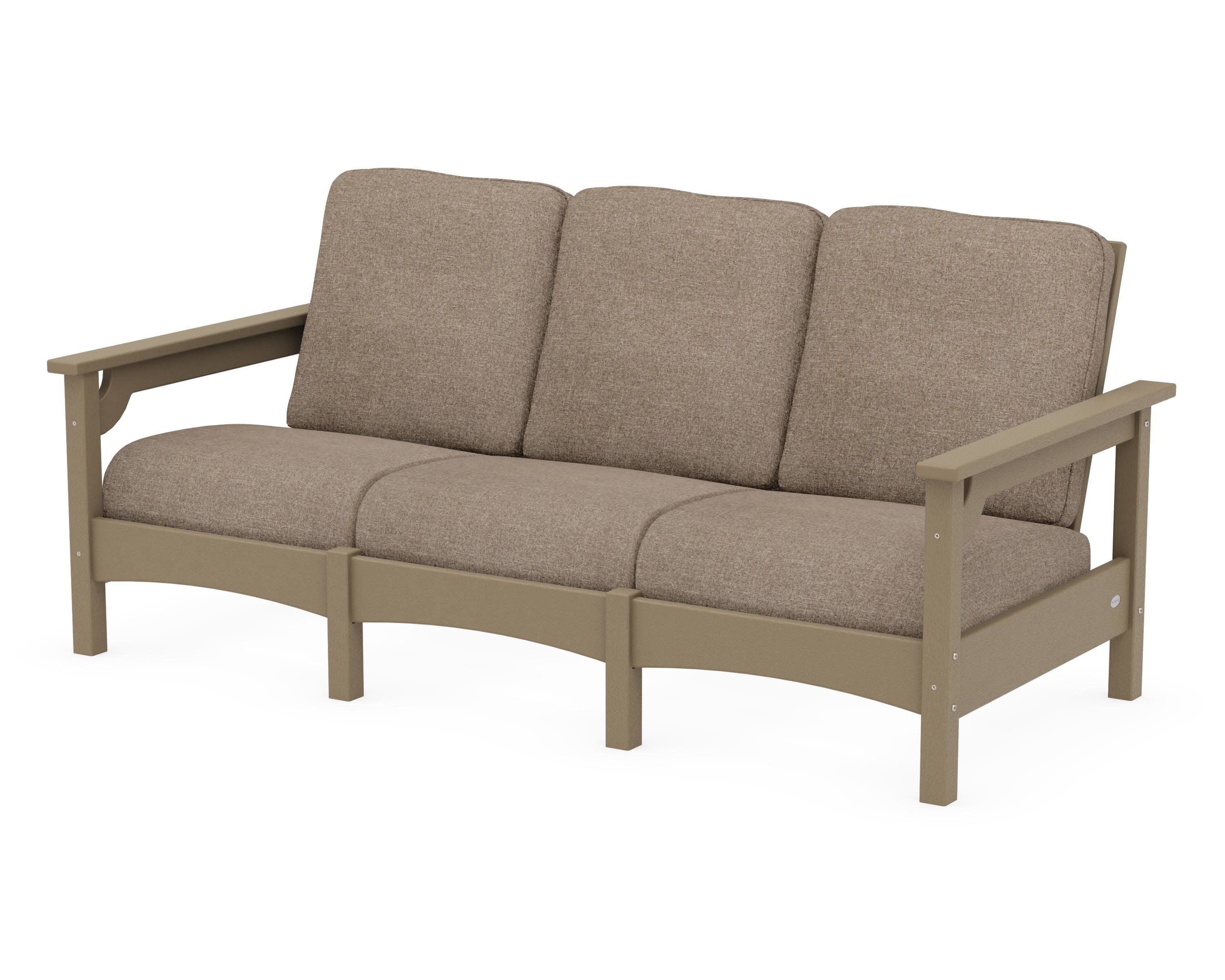 Club Sofa in Vintage Sahara / Spiced Burlap