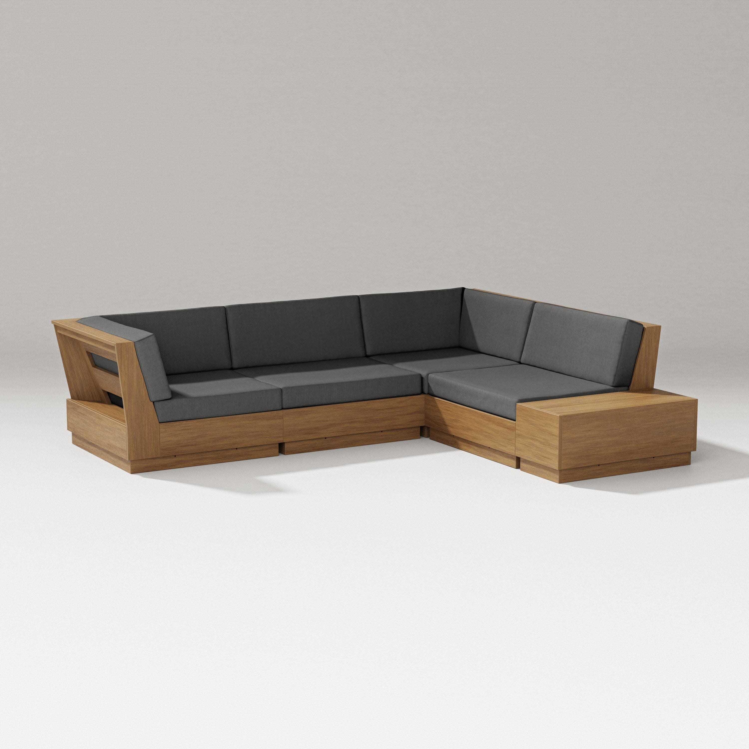 Elevate Corner Sectional in Natural / Spectrum Carbon