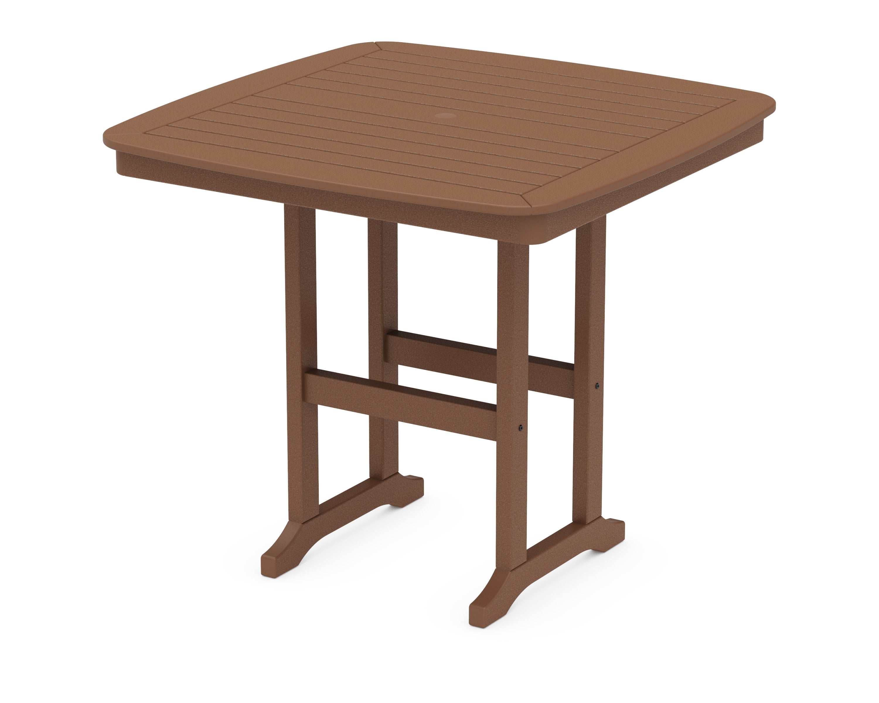 Nautical 44" Counter Table in Teak