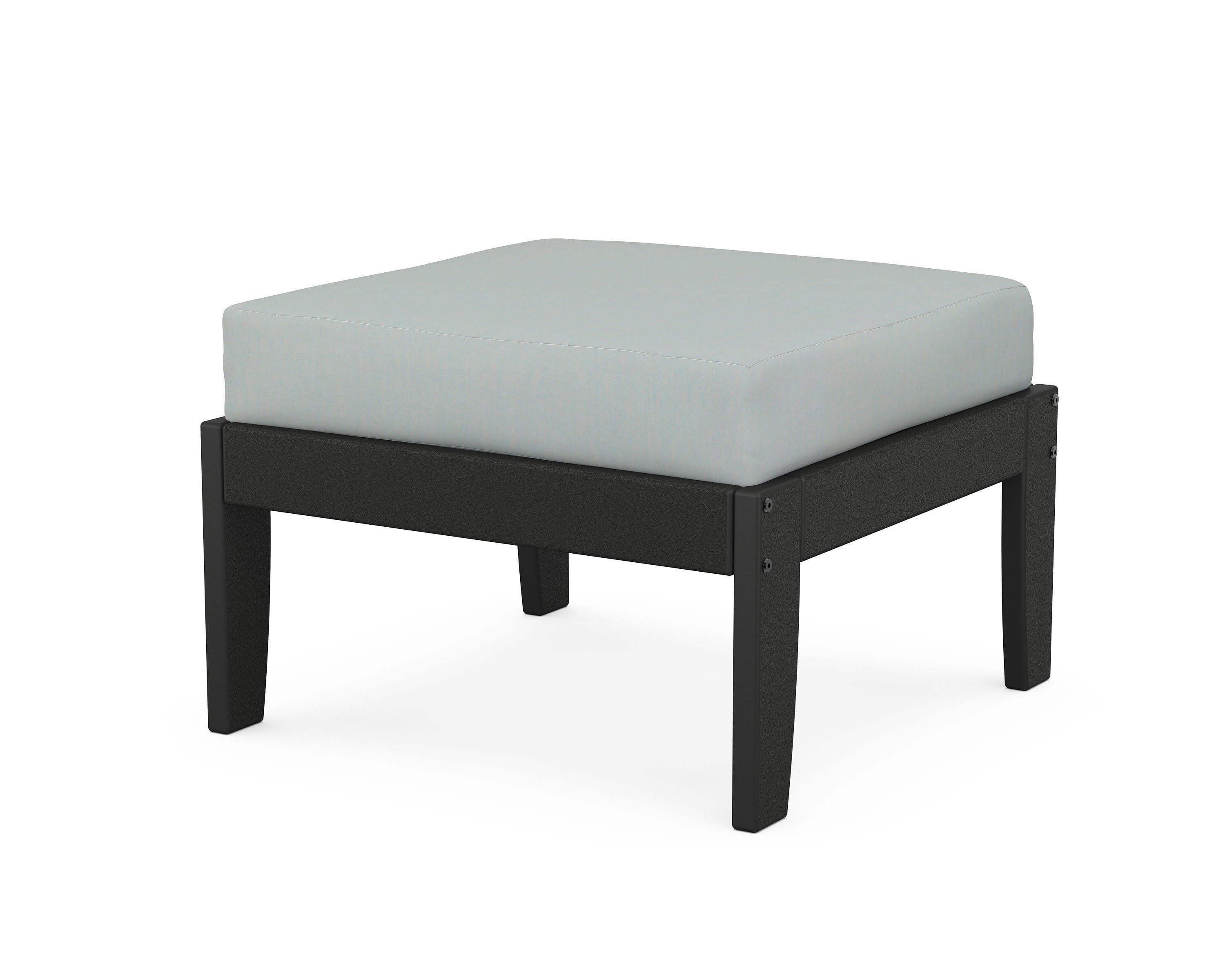Modular Ottoman - Classic in Black / Spa