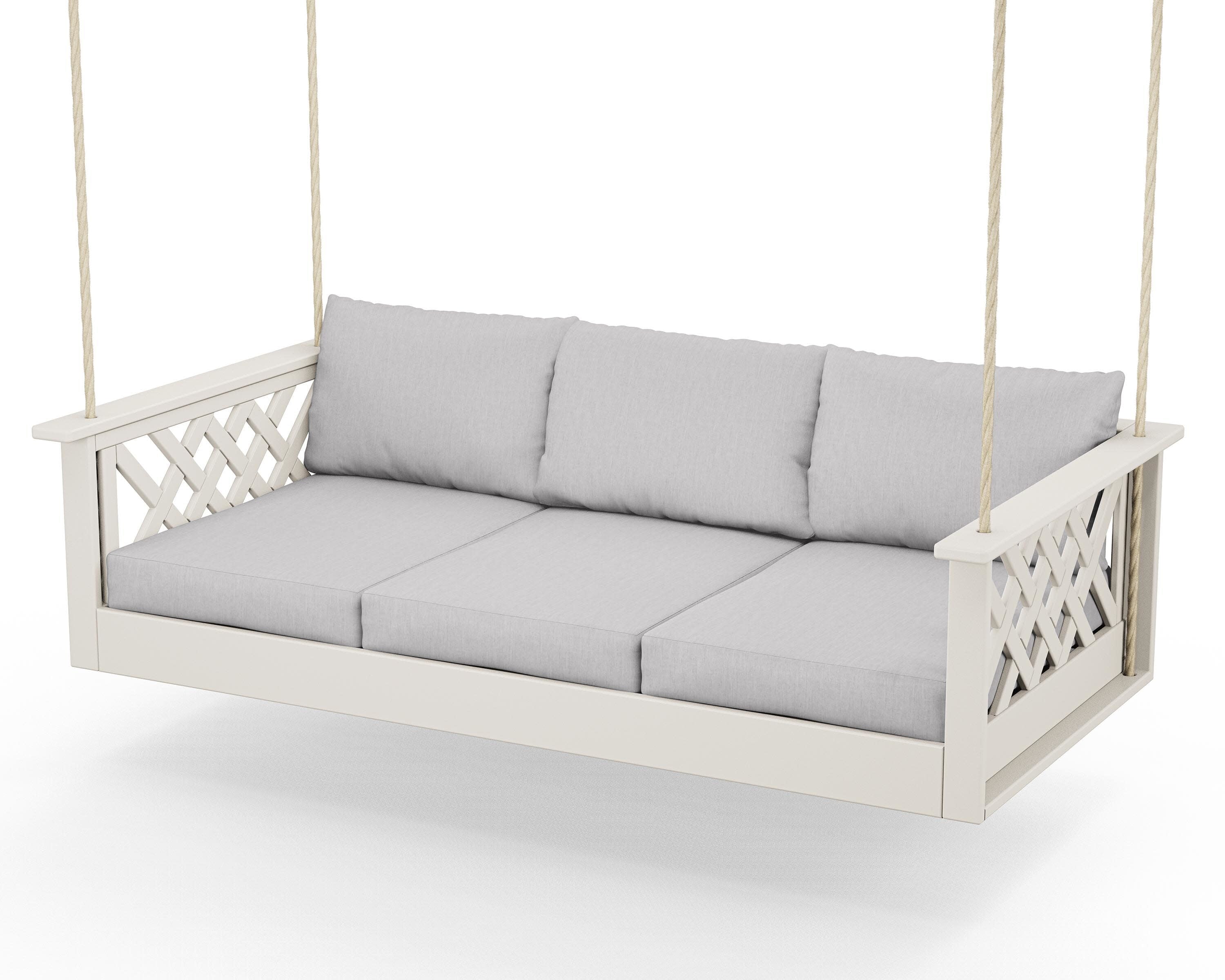 Wovendale Daybed Swing in Sand / Granite