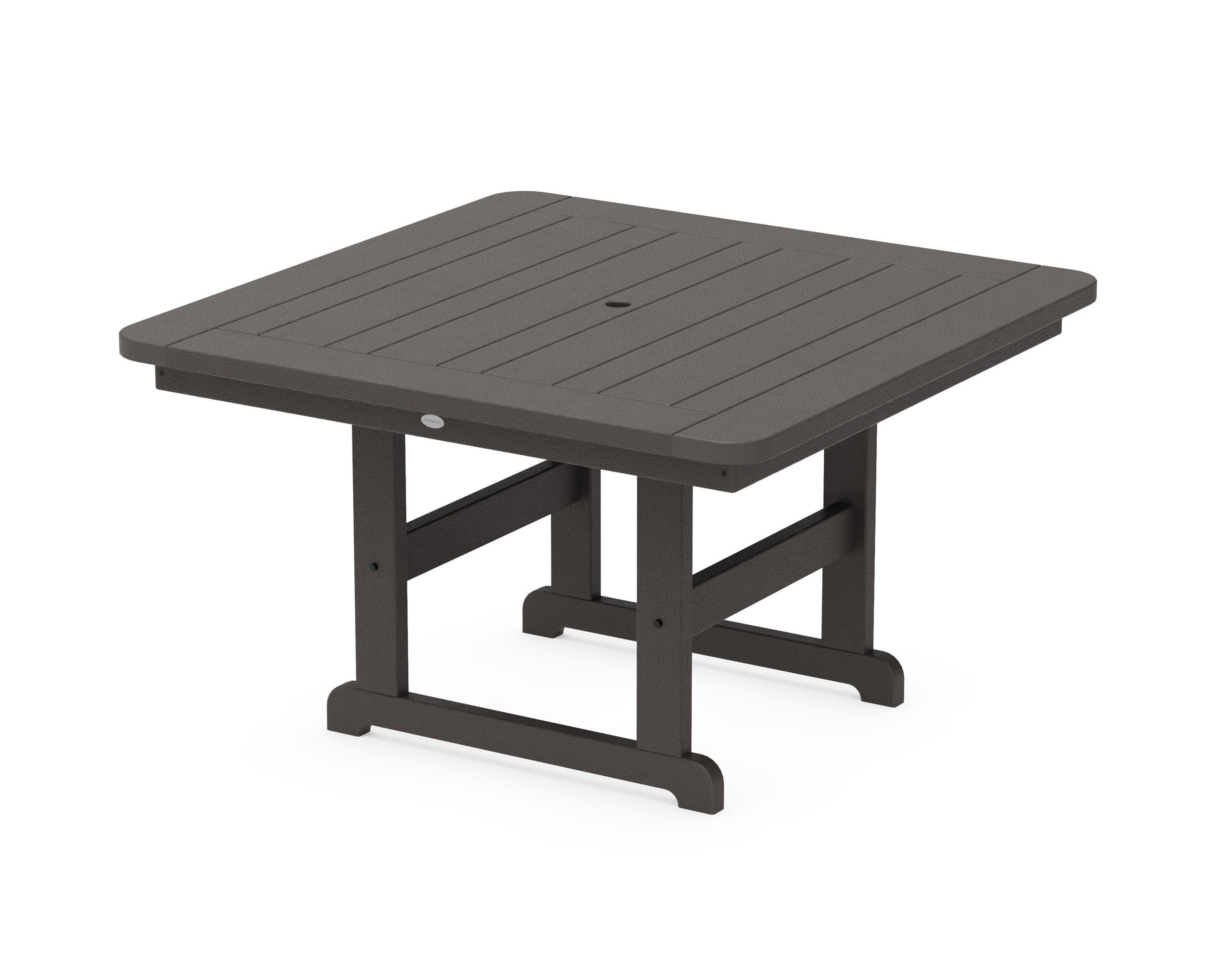 Park 48" Square Table in Vintage Coffee