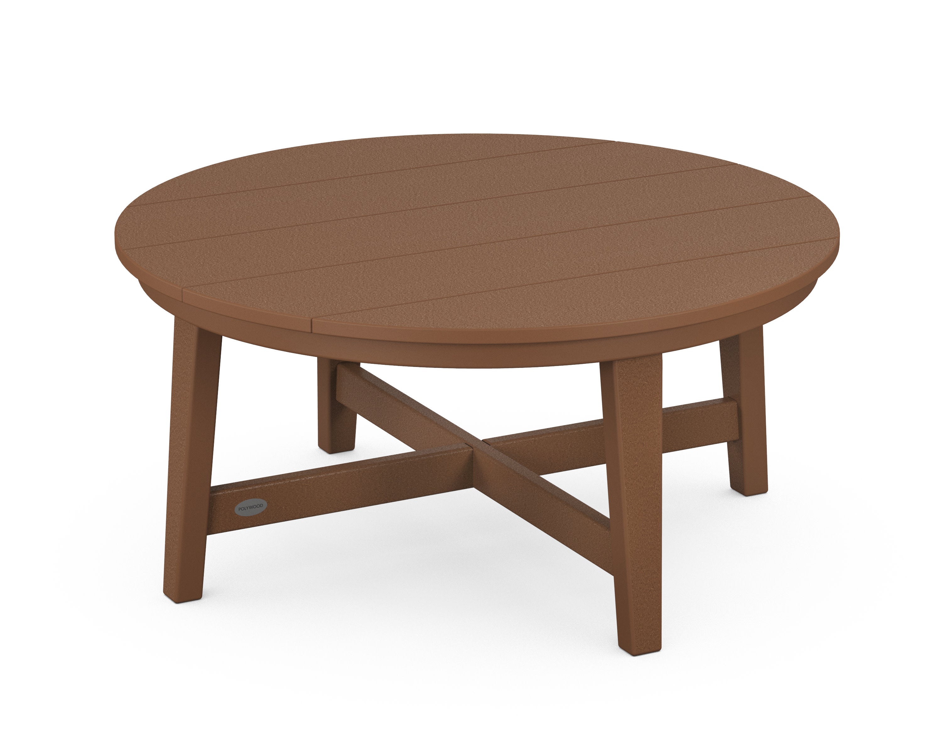 Newport 36" Round Coffee Table in Teak