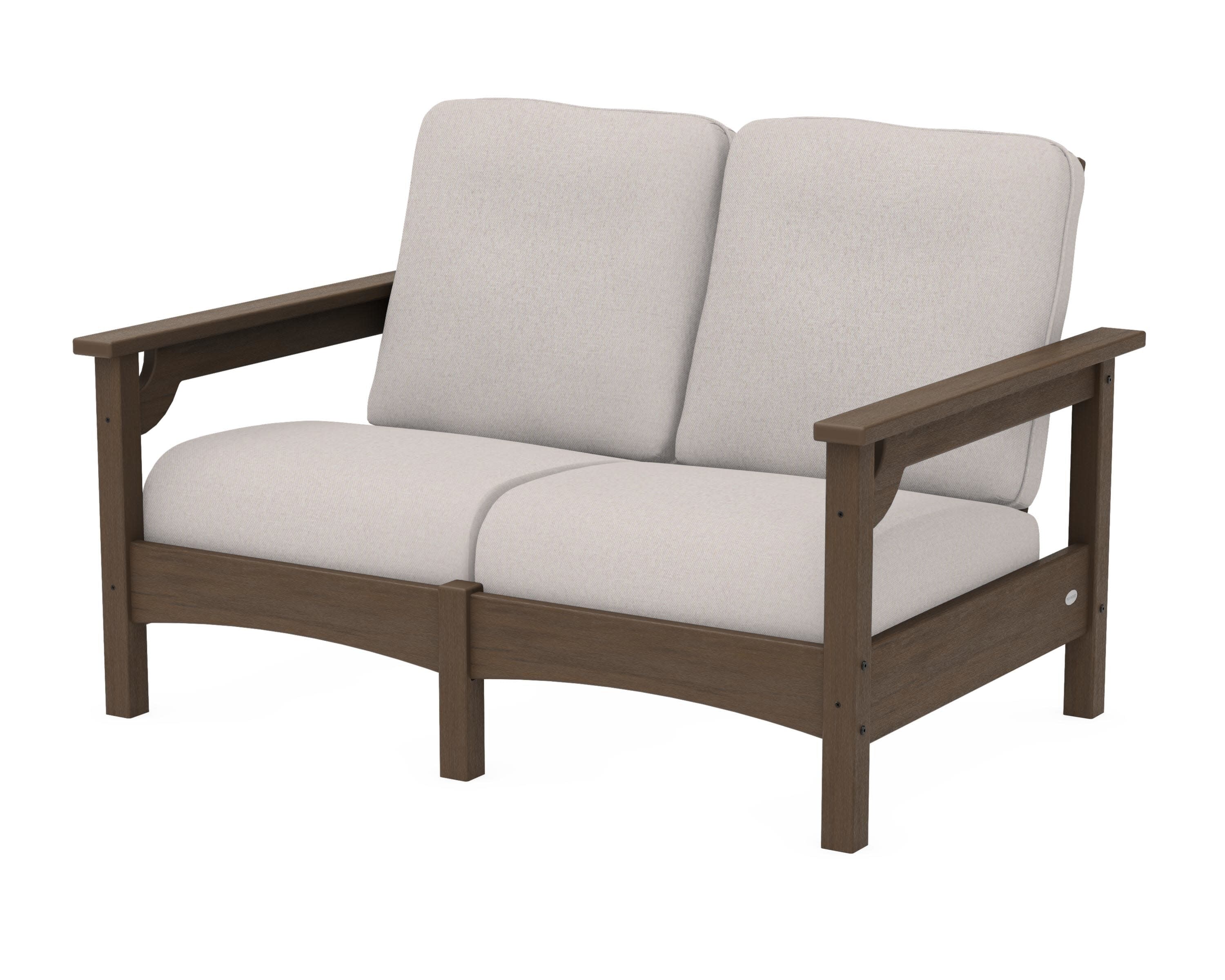 Club Loveseat in Kona / Dune Burlap