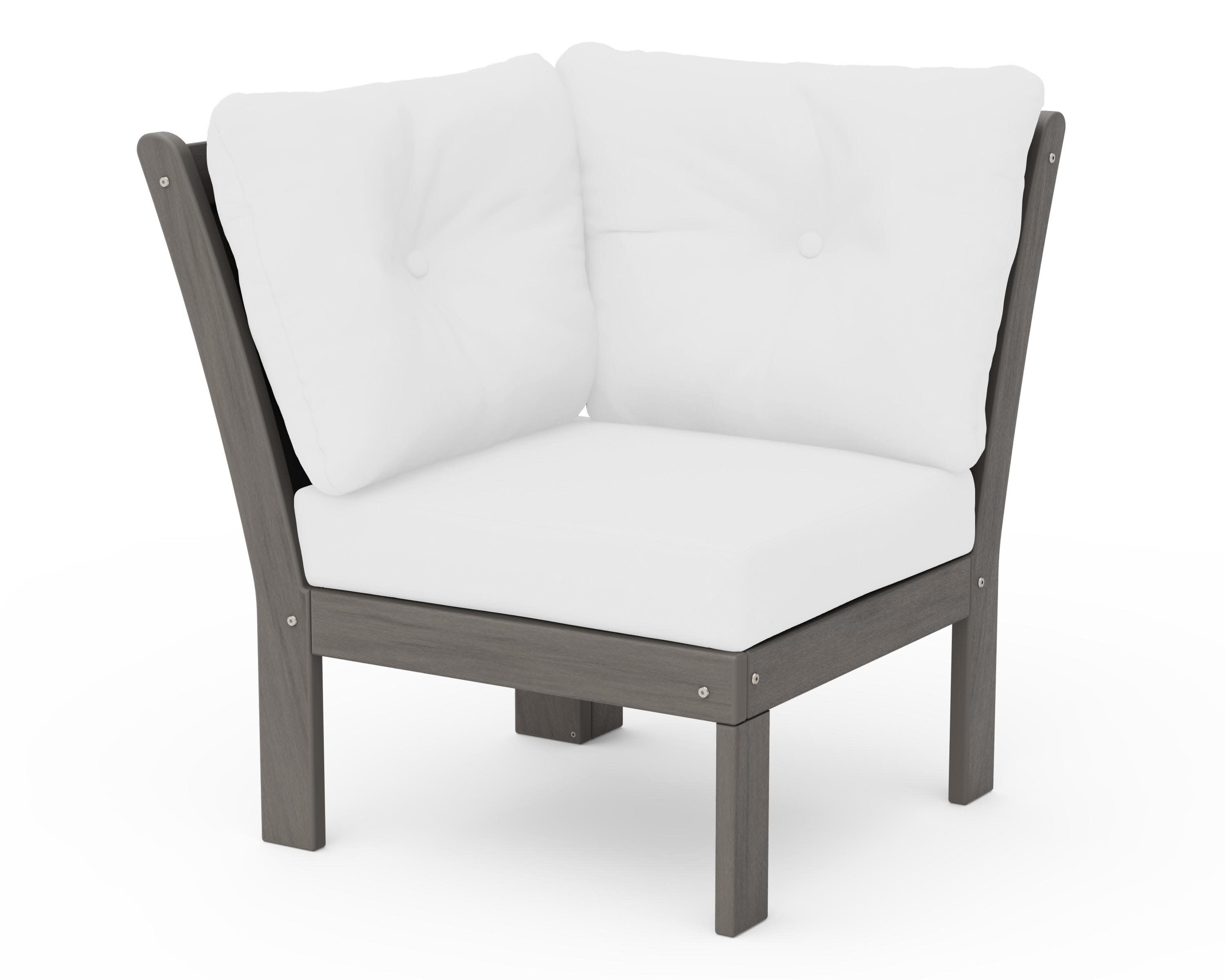 Vineyard Modular Corner Chair in Driftwood / Natural