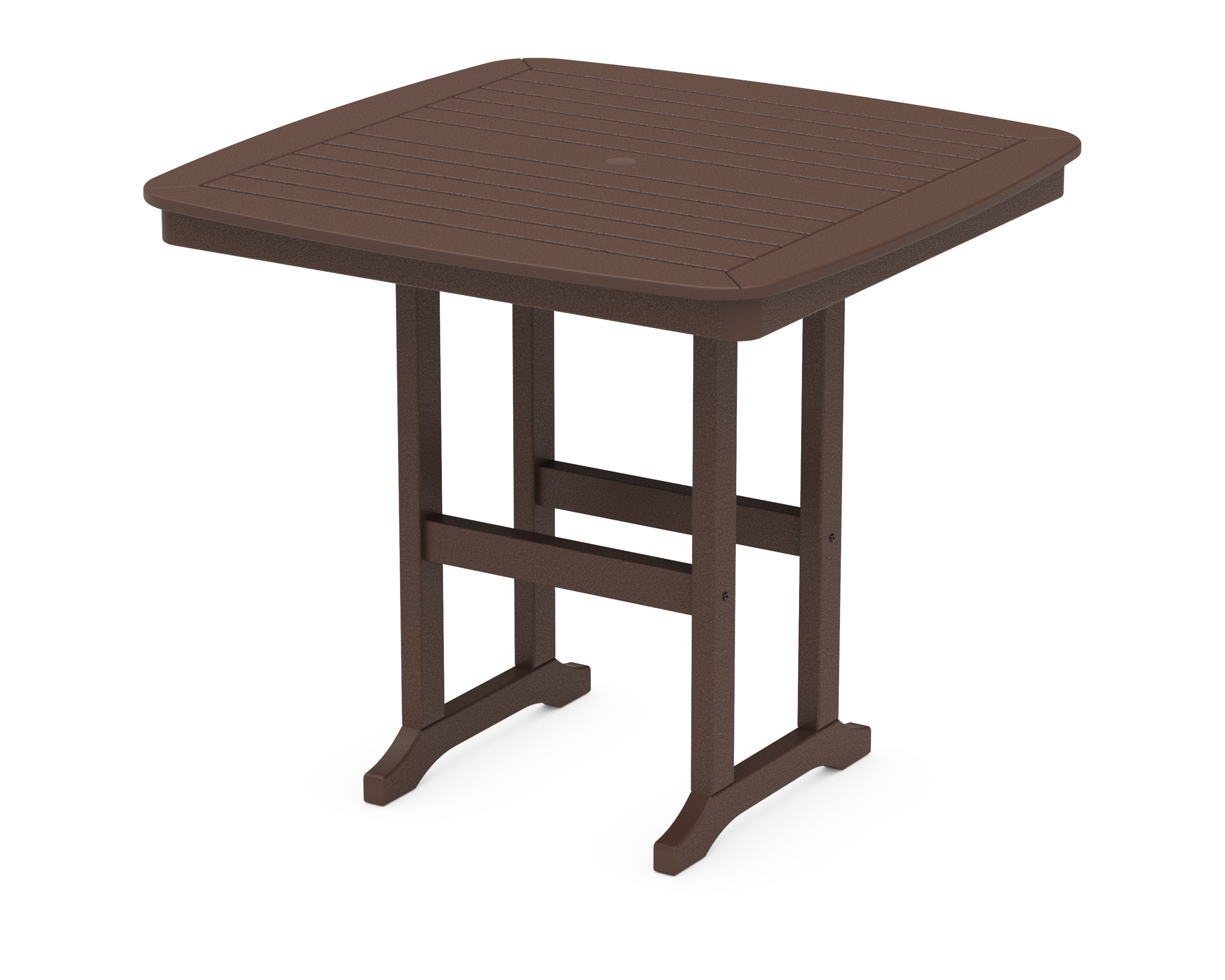 Nautical 44" Counter Table in Mahogany