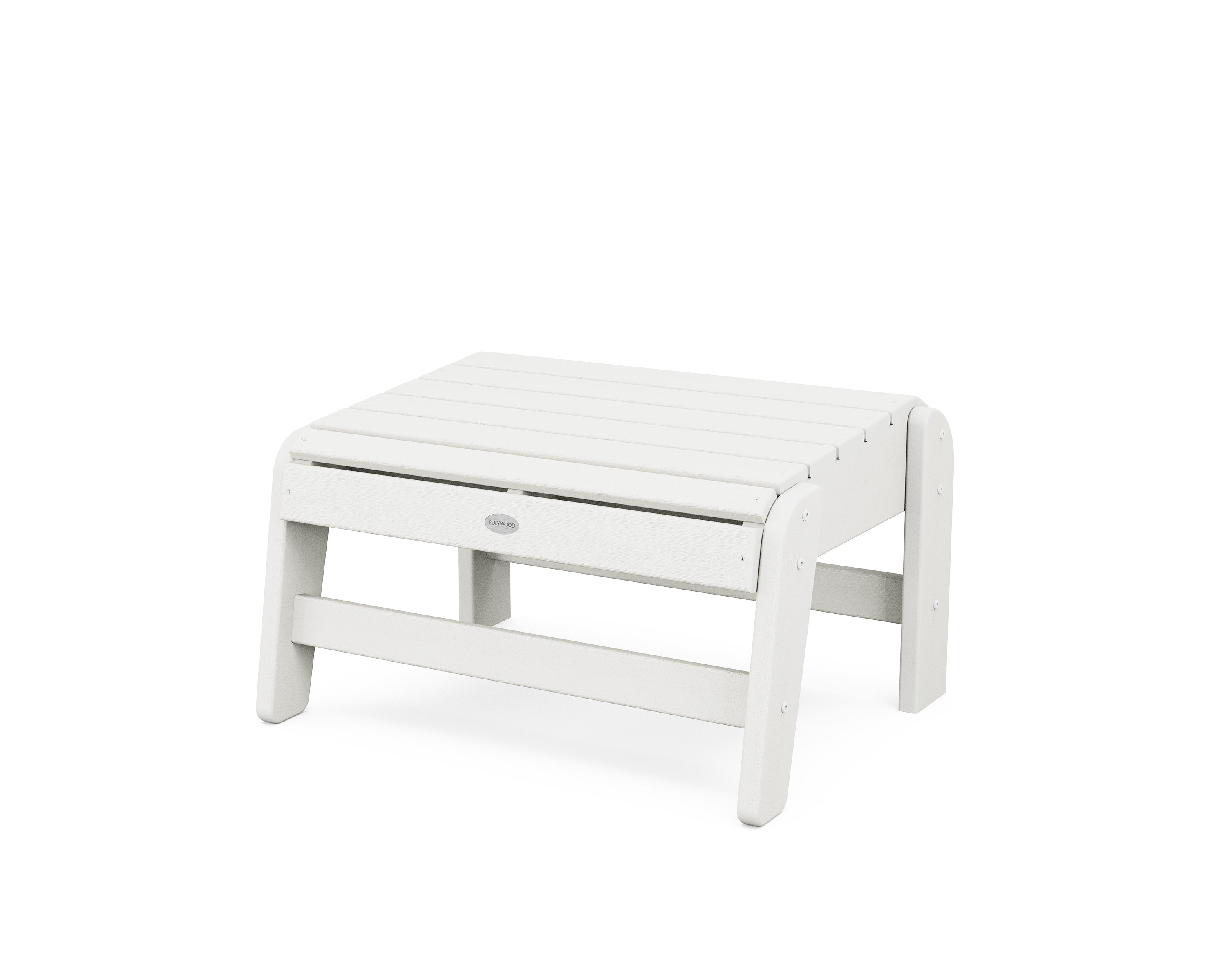 Grand Adirondack Ottoman in Vintage White
