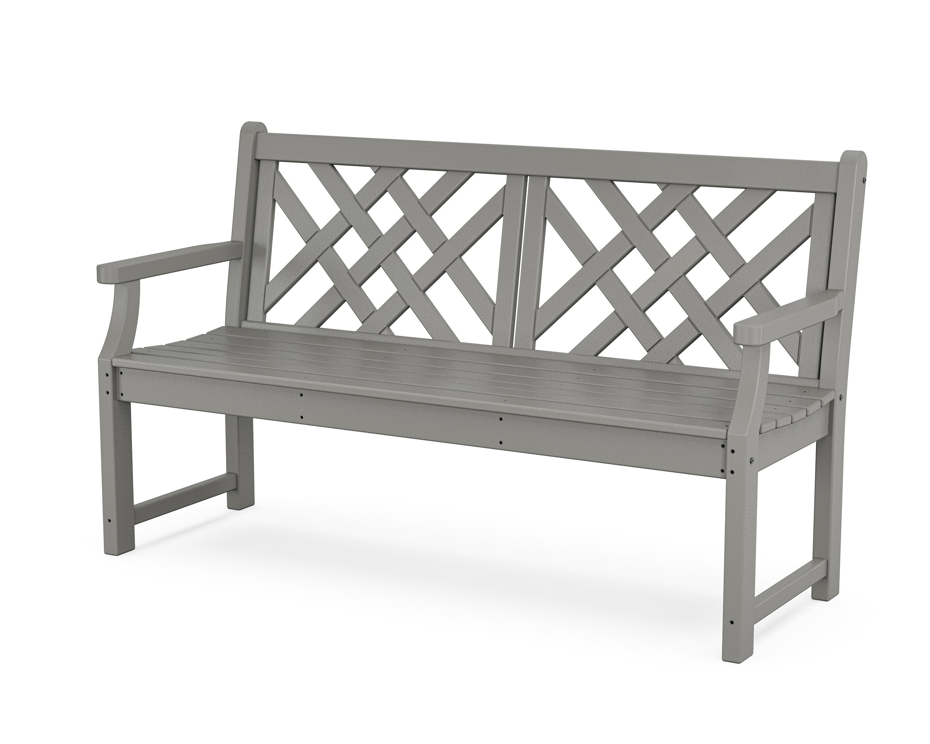 Wovendale 60" Bench in Slate Grey
