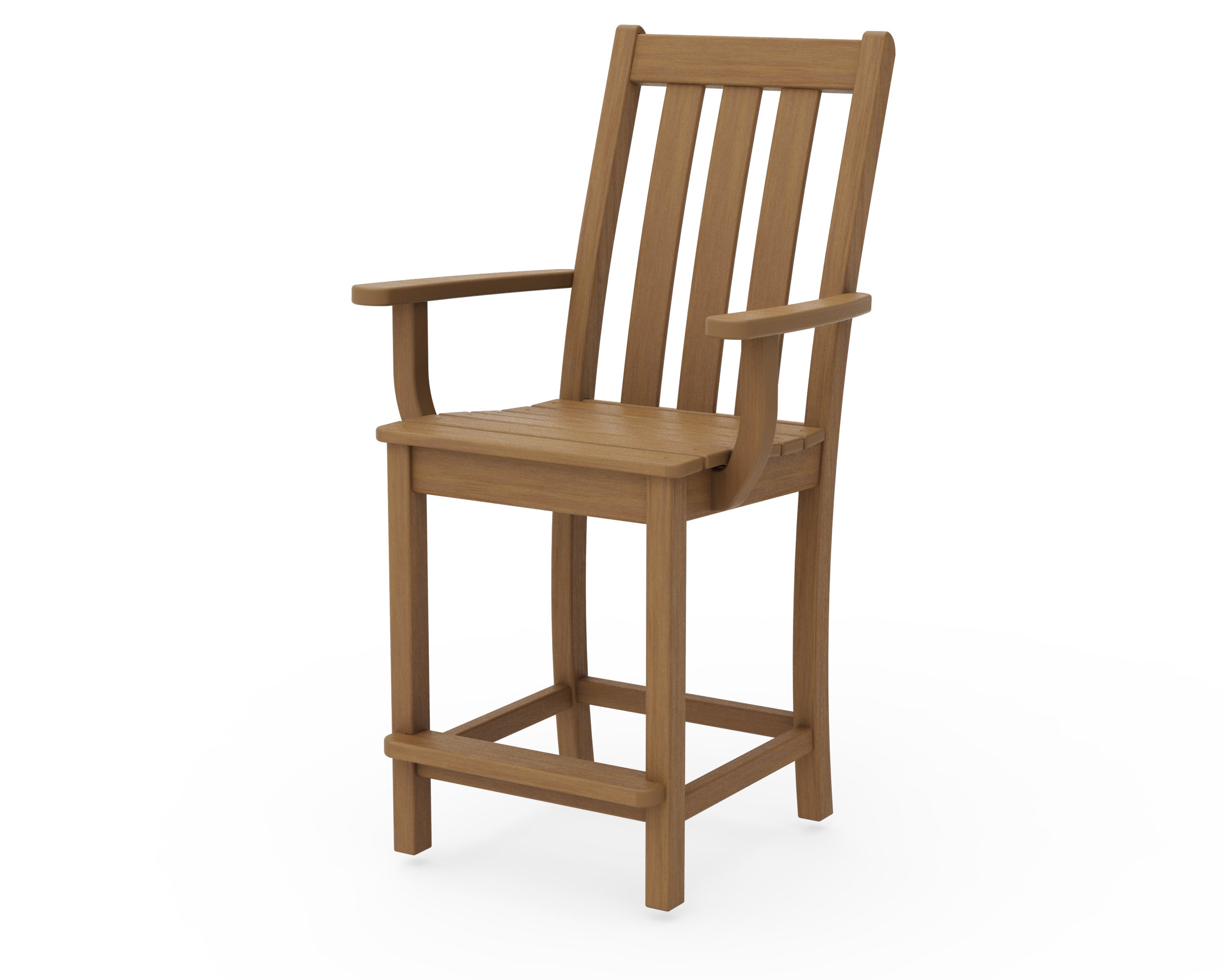 Vineyard Counter Arm Chair in Natural