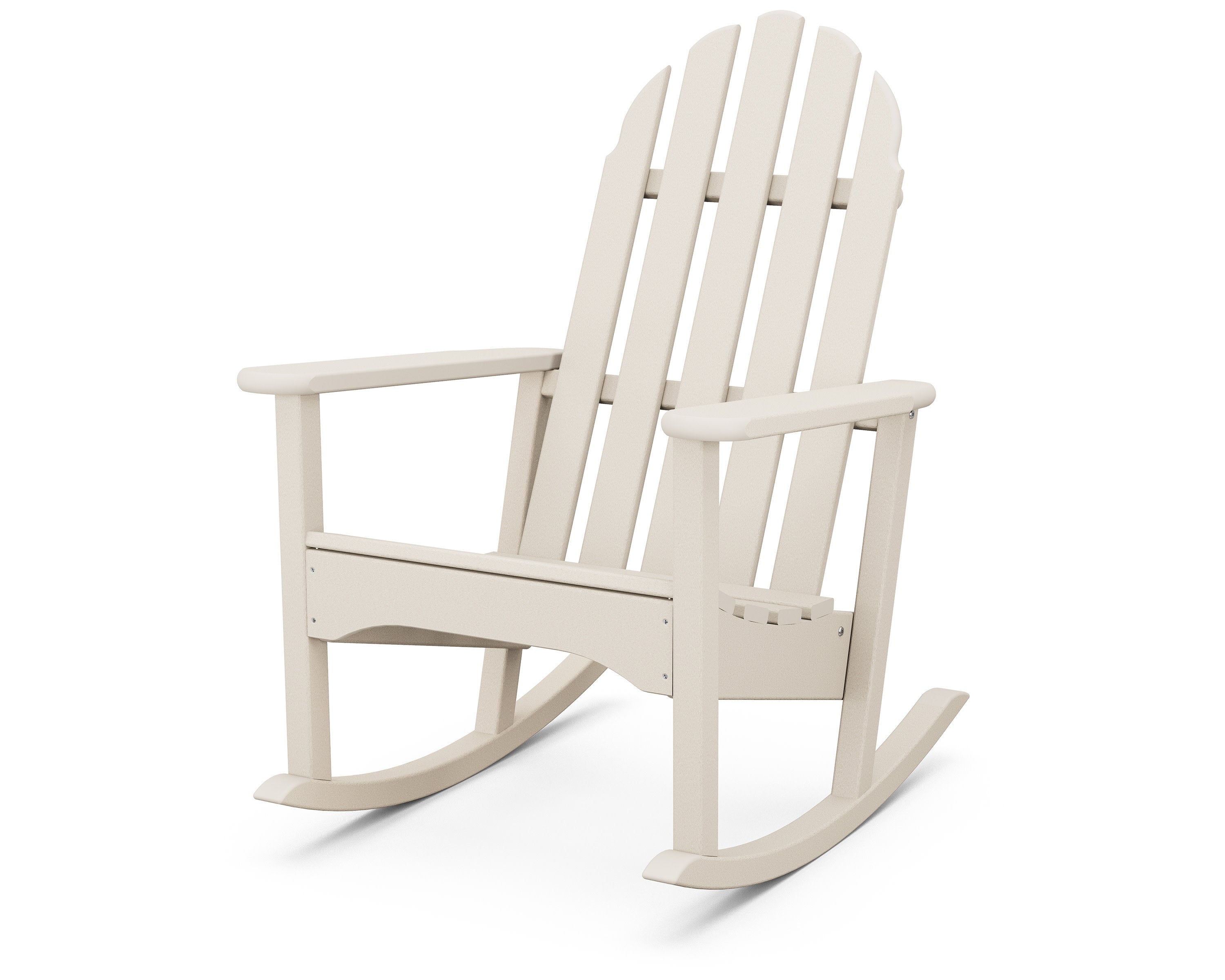 Classic Adirondack Rocking Chair in Sand
