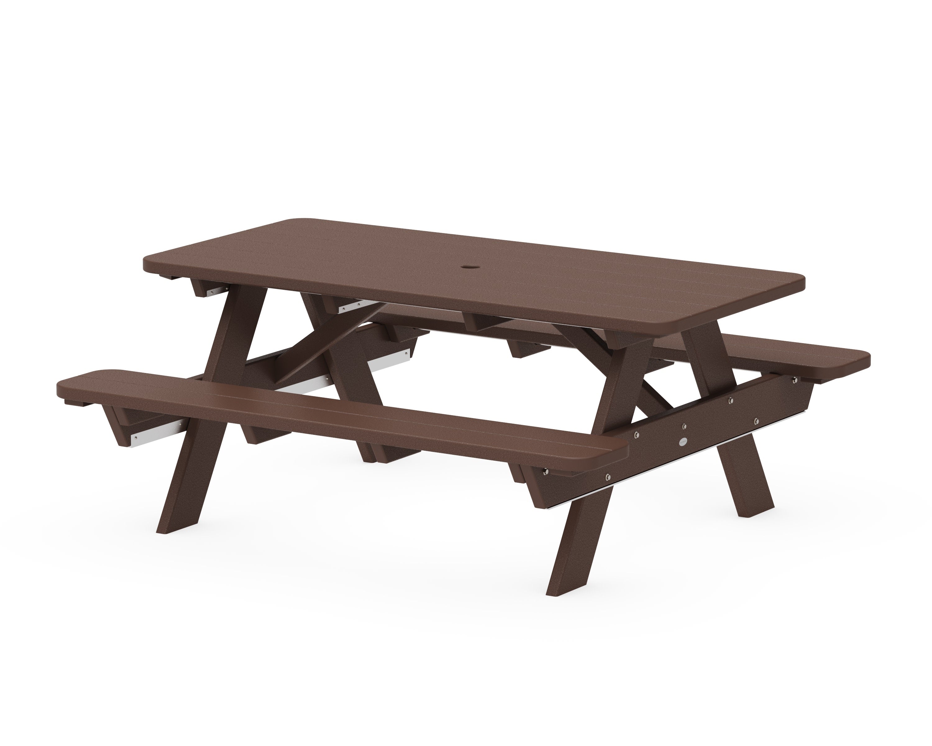 Park 72" Picnic Table in Mahogany