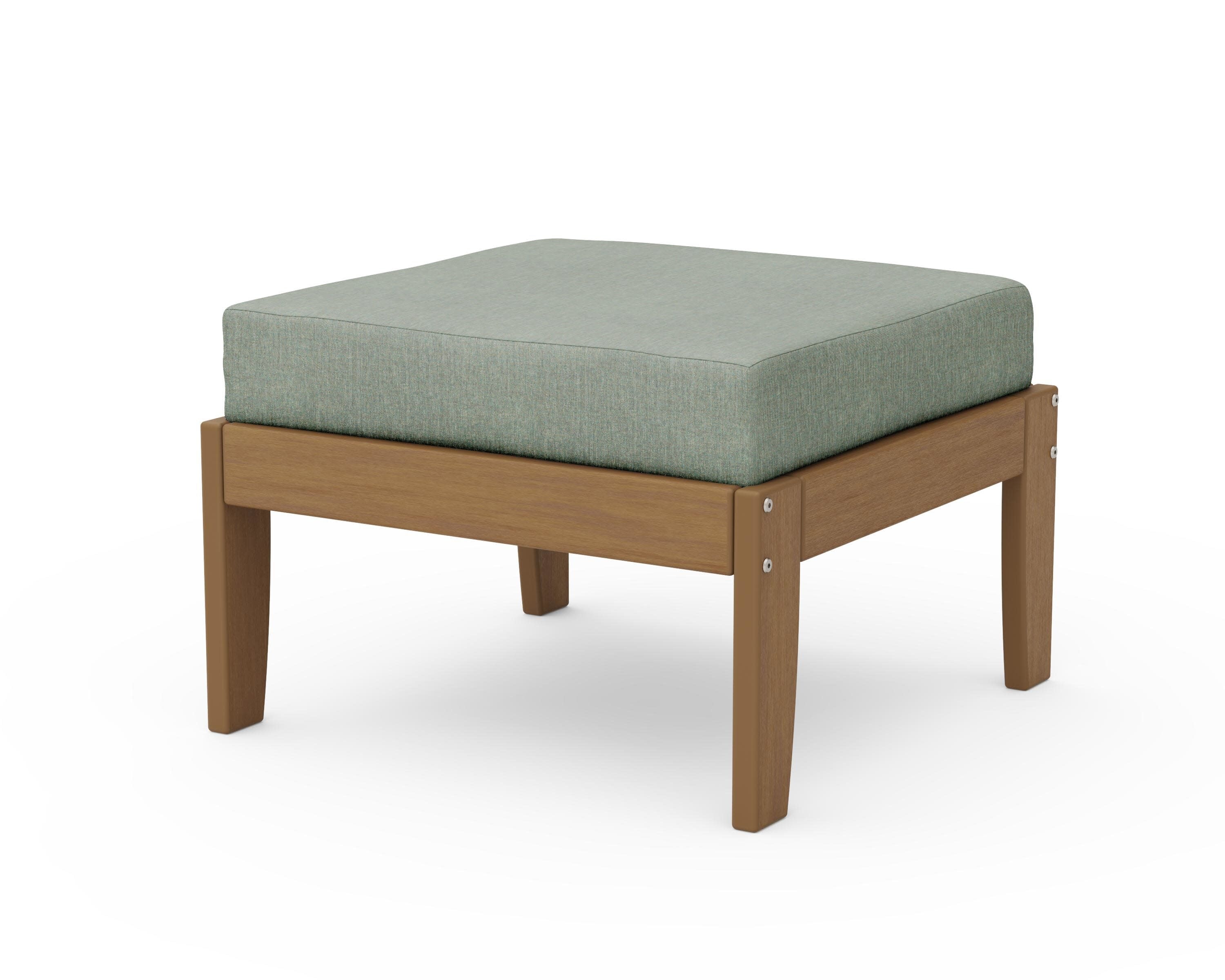 Modular Ottoman - Classic in Natural / Cast Sage