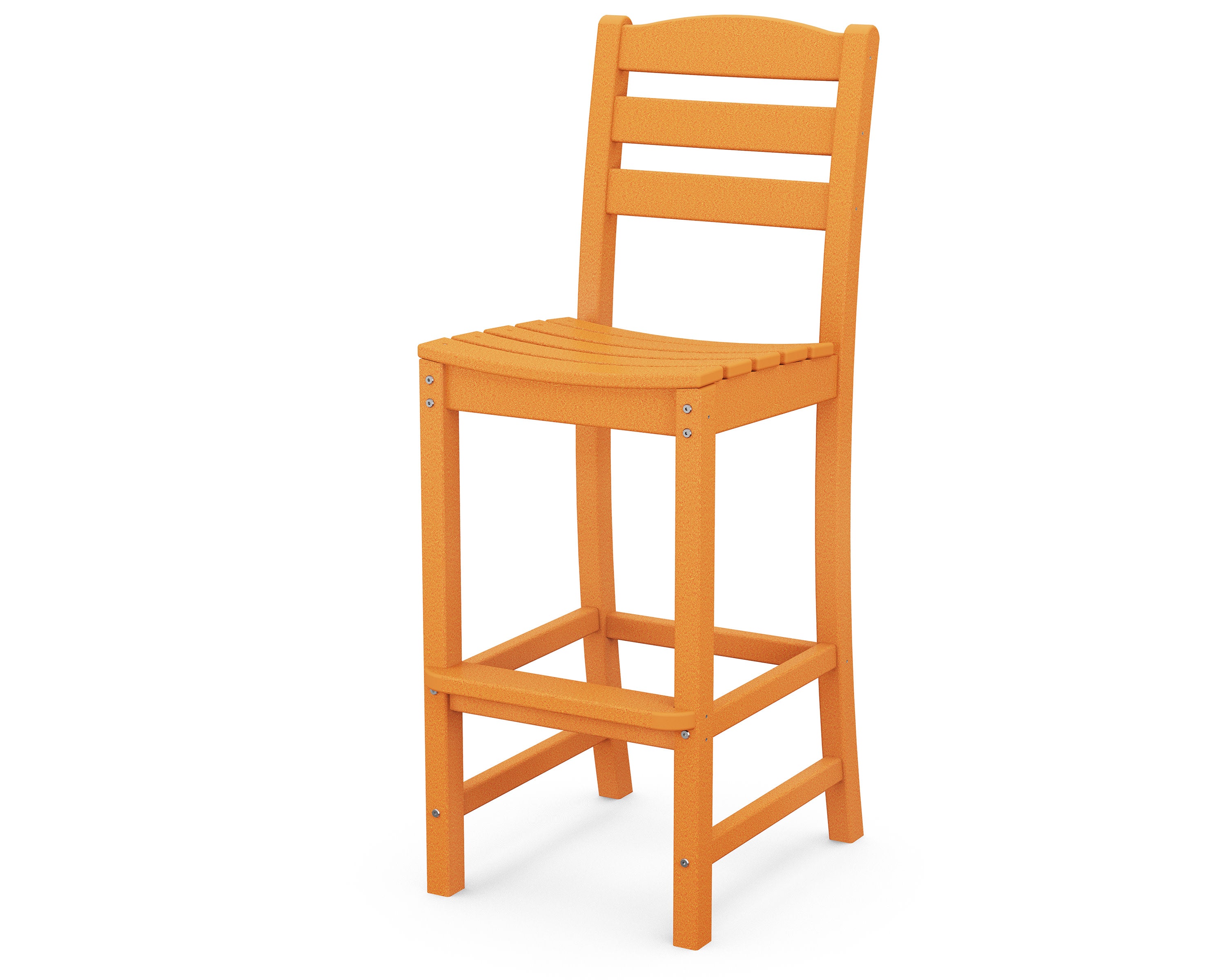 La Casa Caf Bar Side Chair in Tangerine