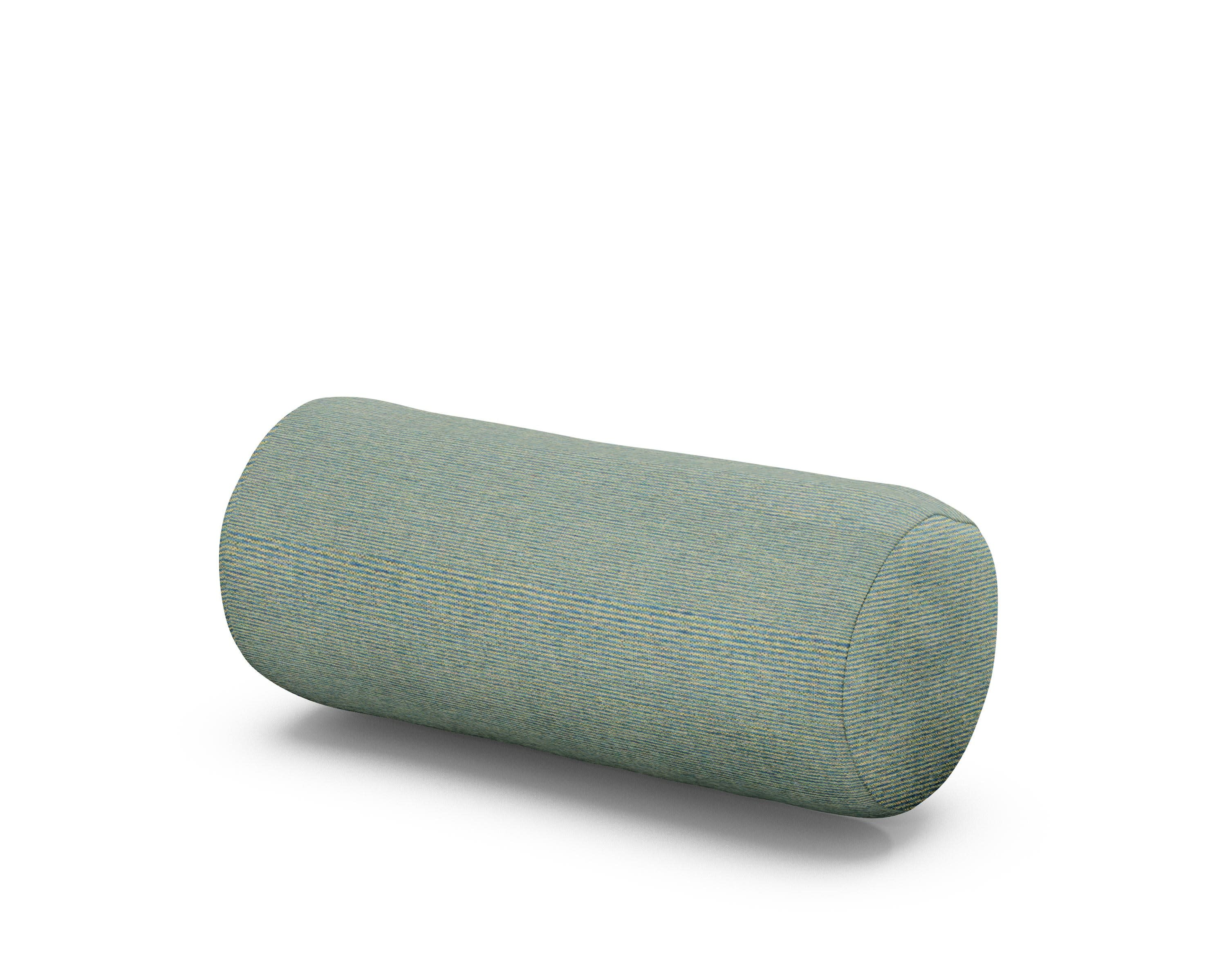 Outdoor Bolster Pillow in Deckhand Lagoon