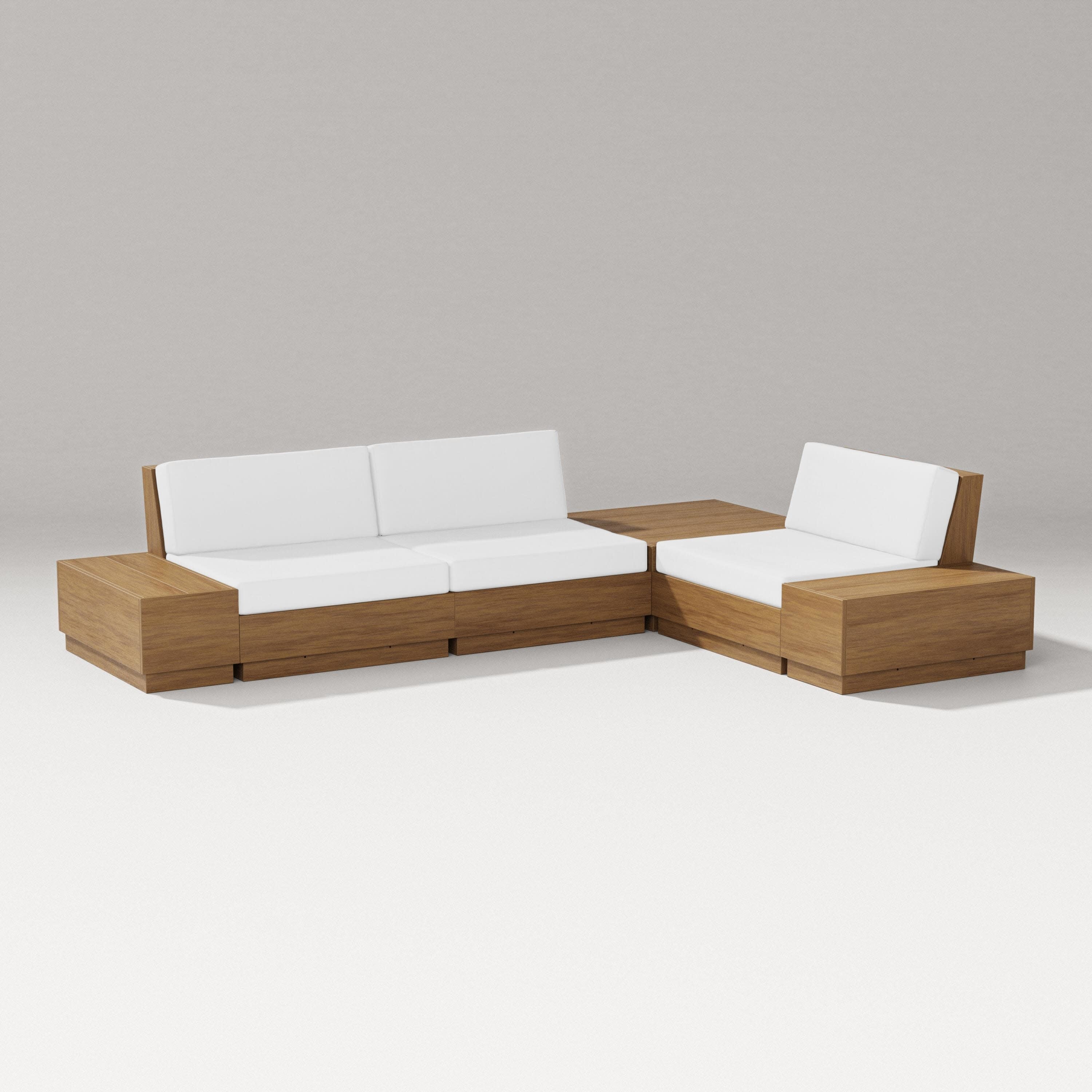 Elevate 6-Piece Corner Sectional in Natural / Natural