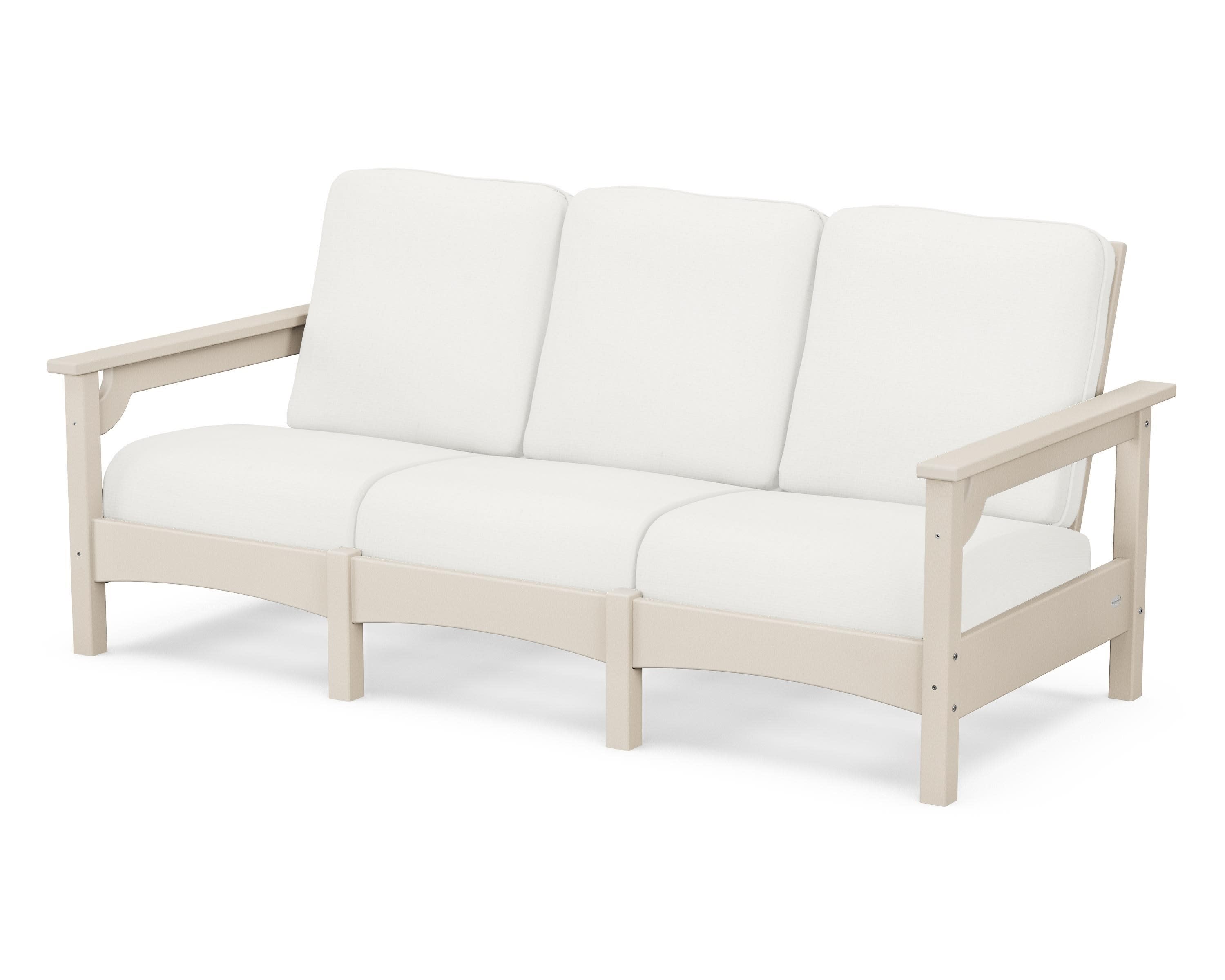 Club Sofa in Sand / Natural Linen