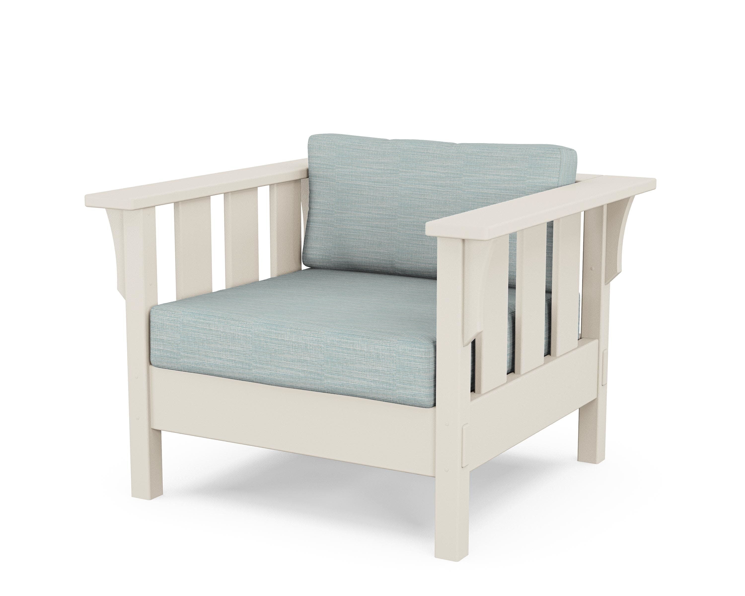 Acadia Deep Seating Chair in Sand / Soothe Mist