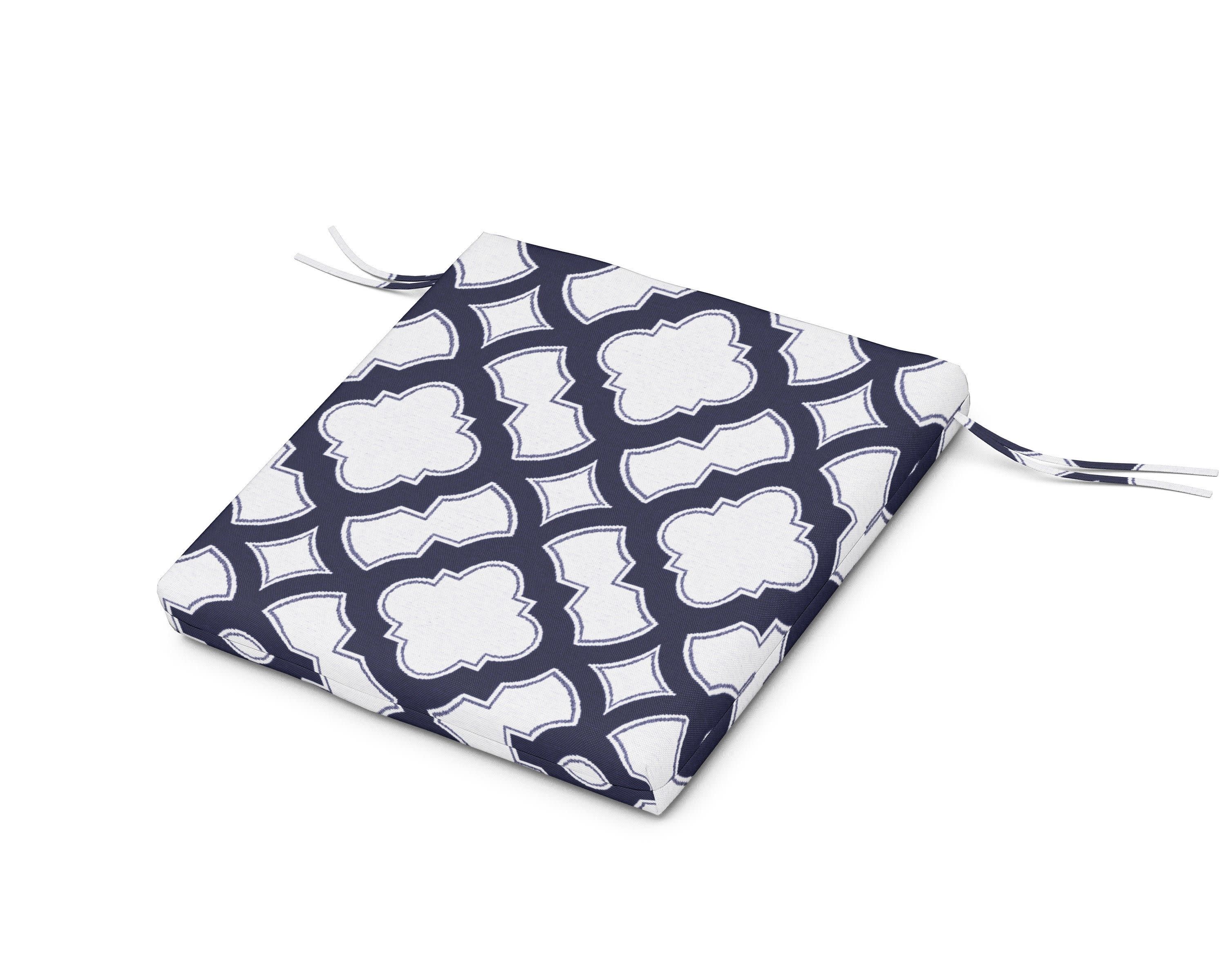 AL300 Seat Pad in Trellis Navy