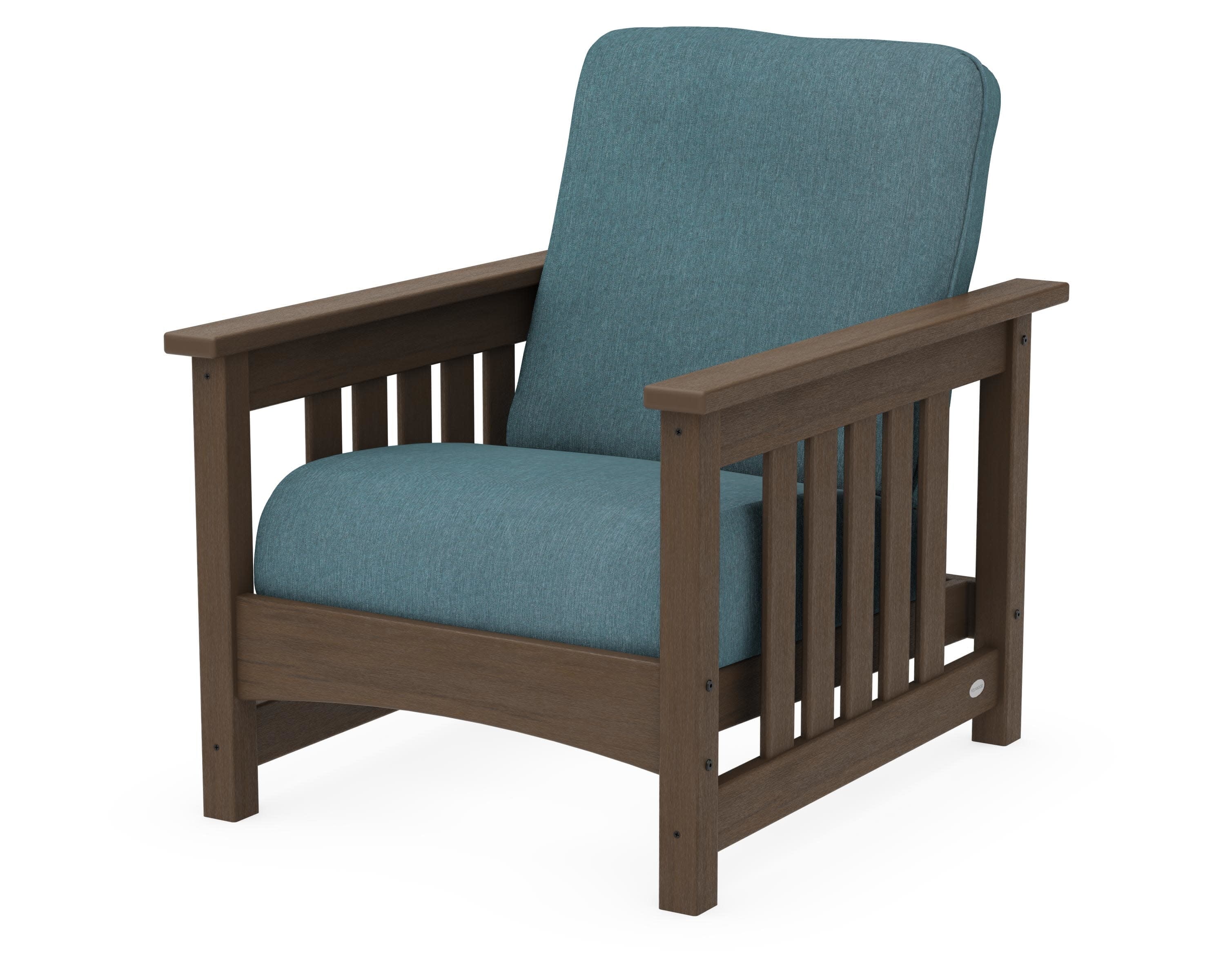 Club Mission Chair in Kona / Ocean Teal
