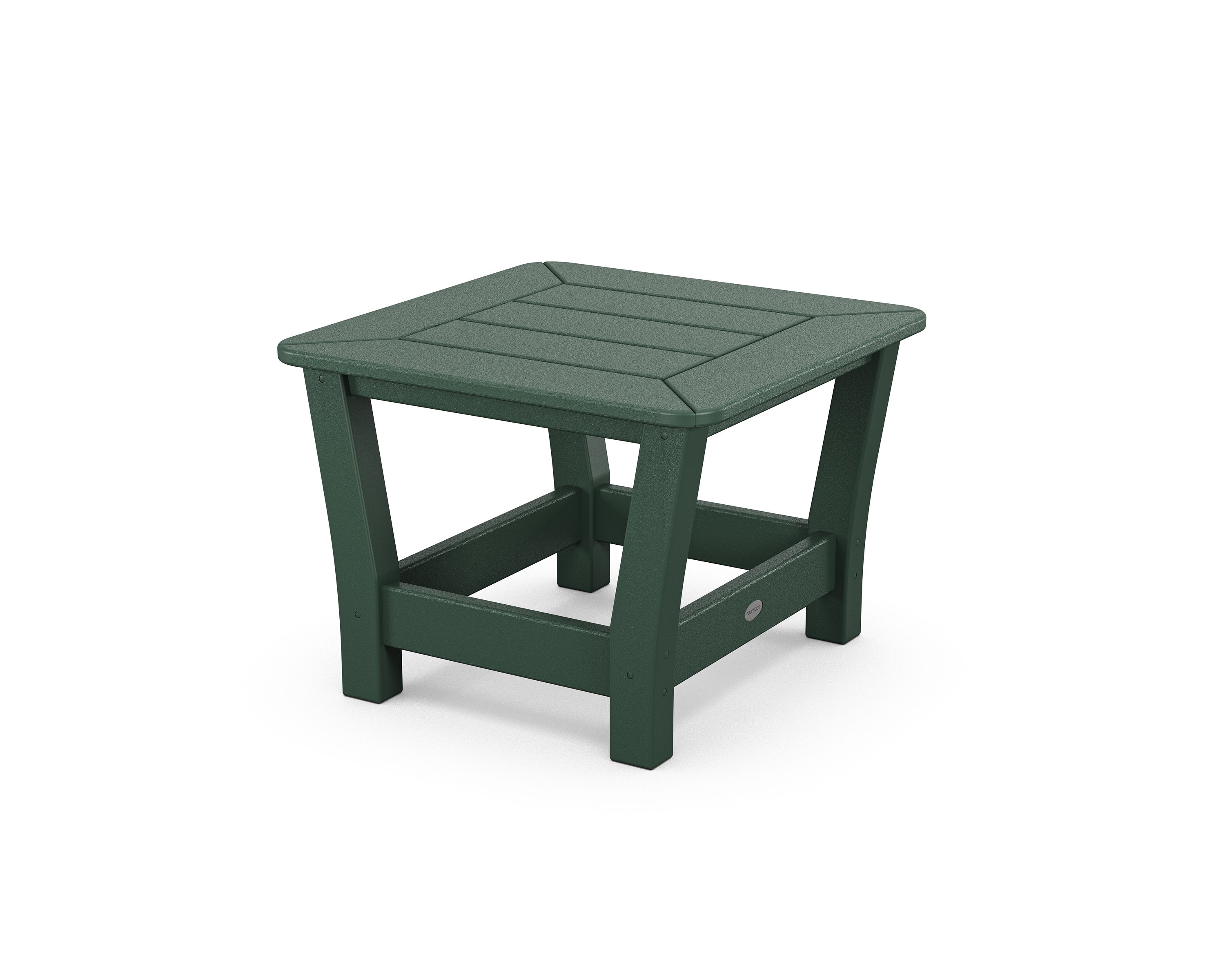 Harbour Slat End Table in Green