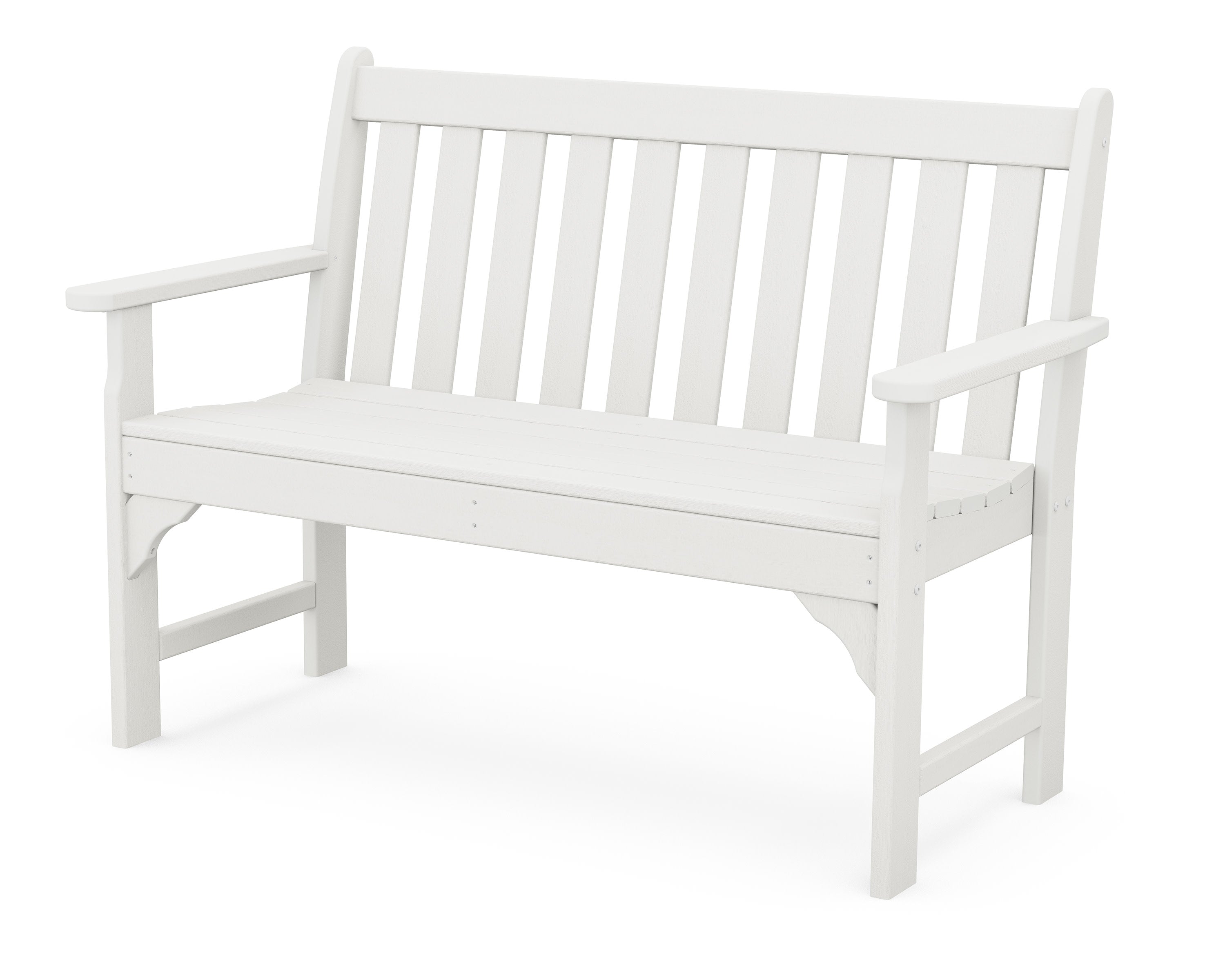 Vineyard 48" Bench in Vintage White
