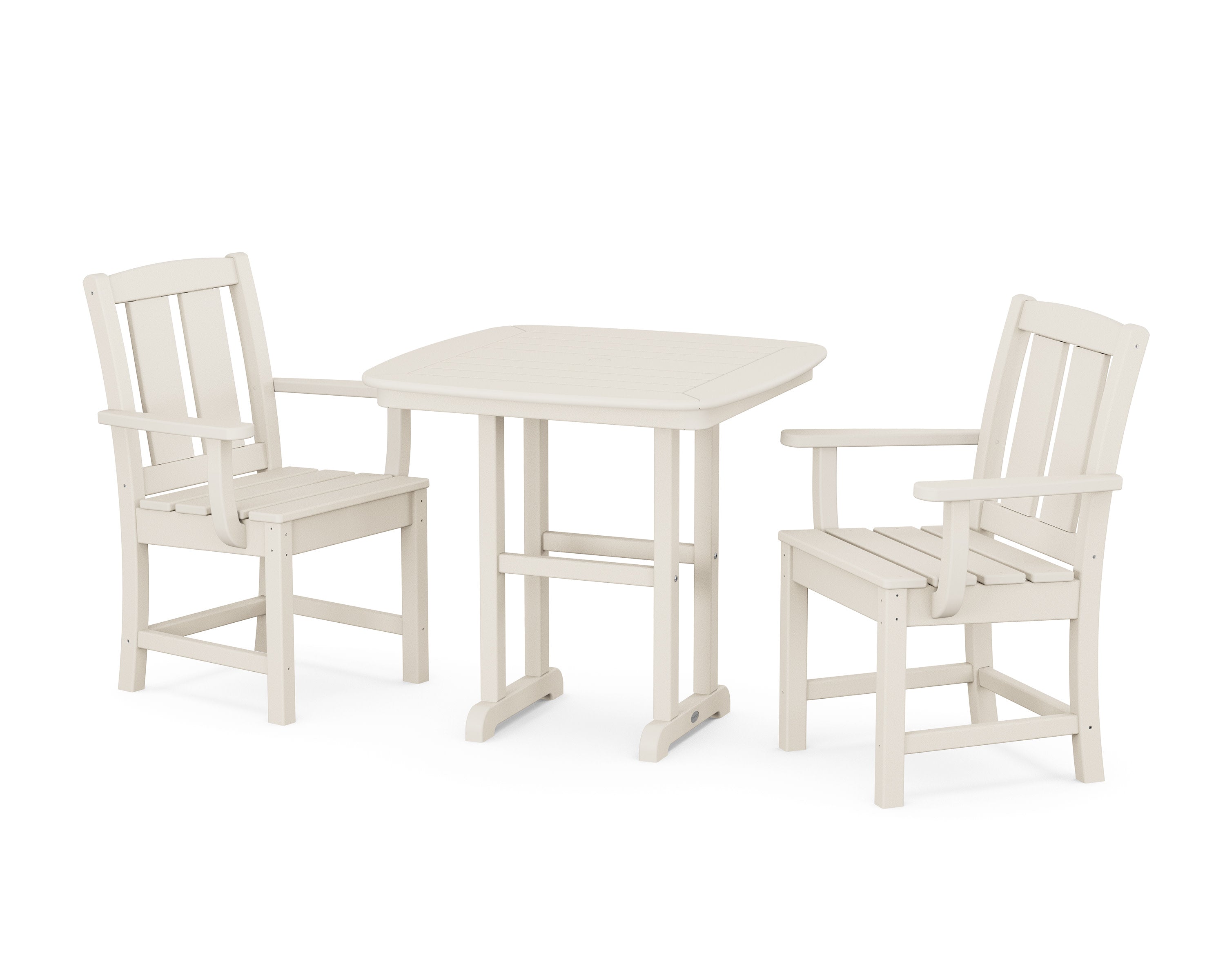 Mission 3-Piece Dining Set in Sand