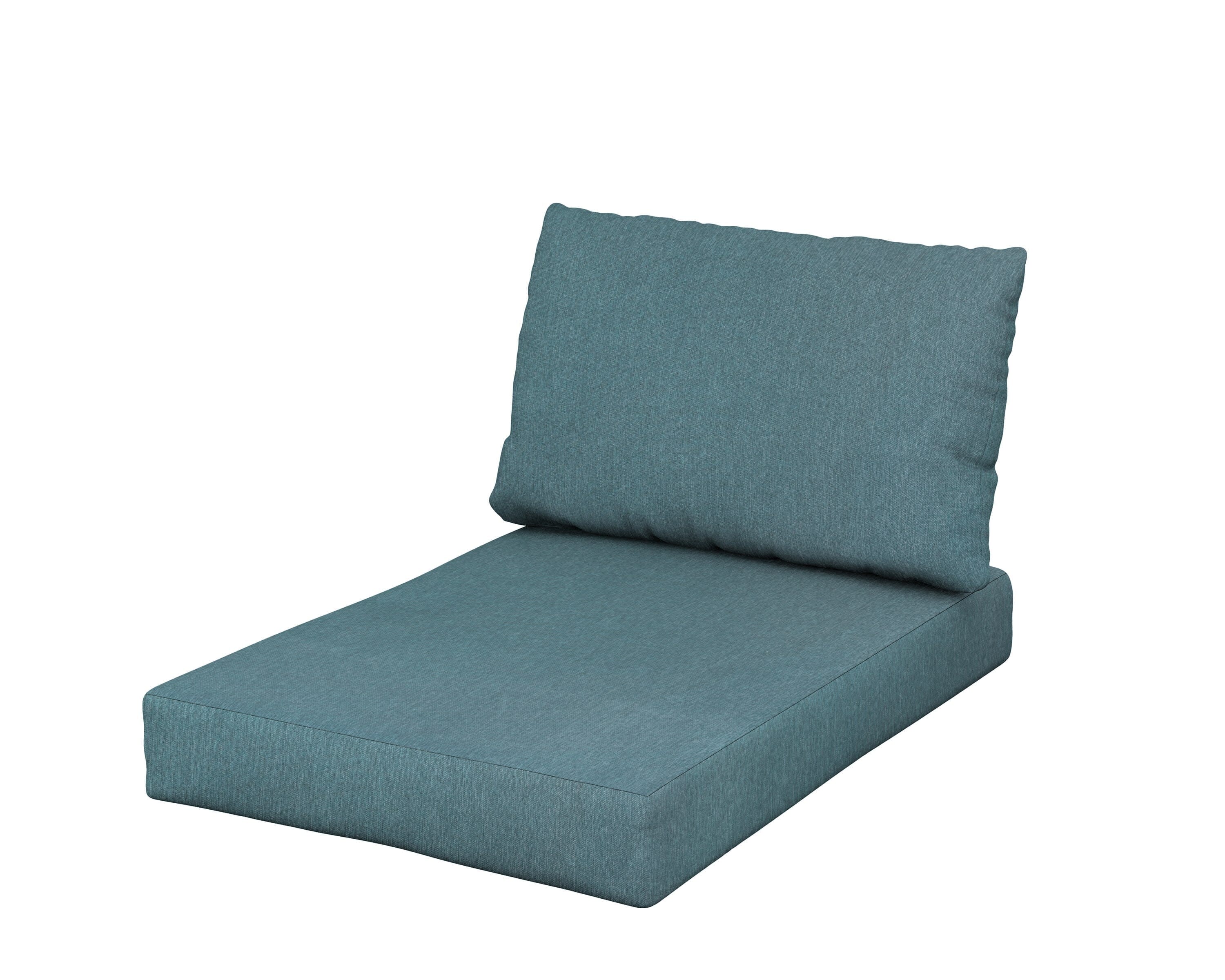Daybed Swing Seat/Back Cushion in Ocean Teal