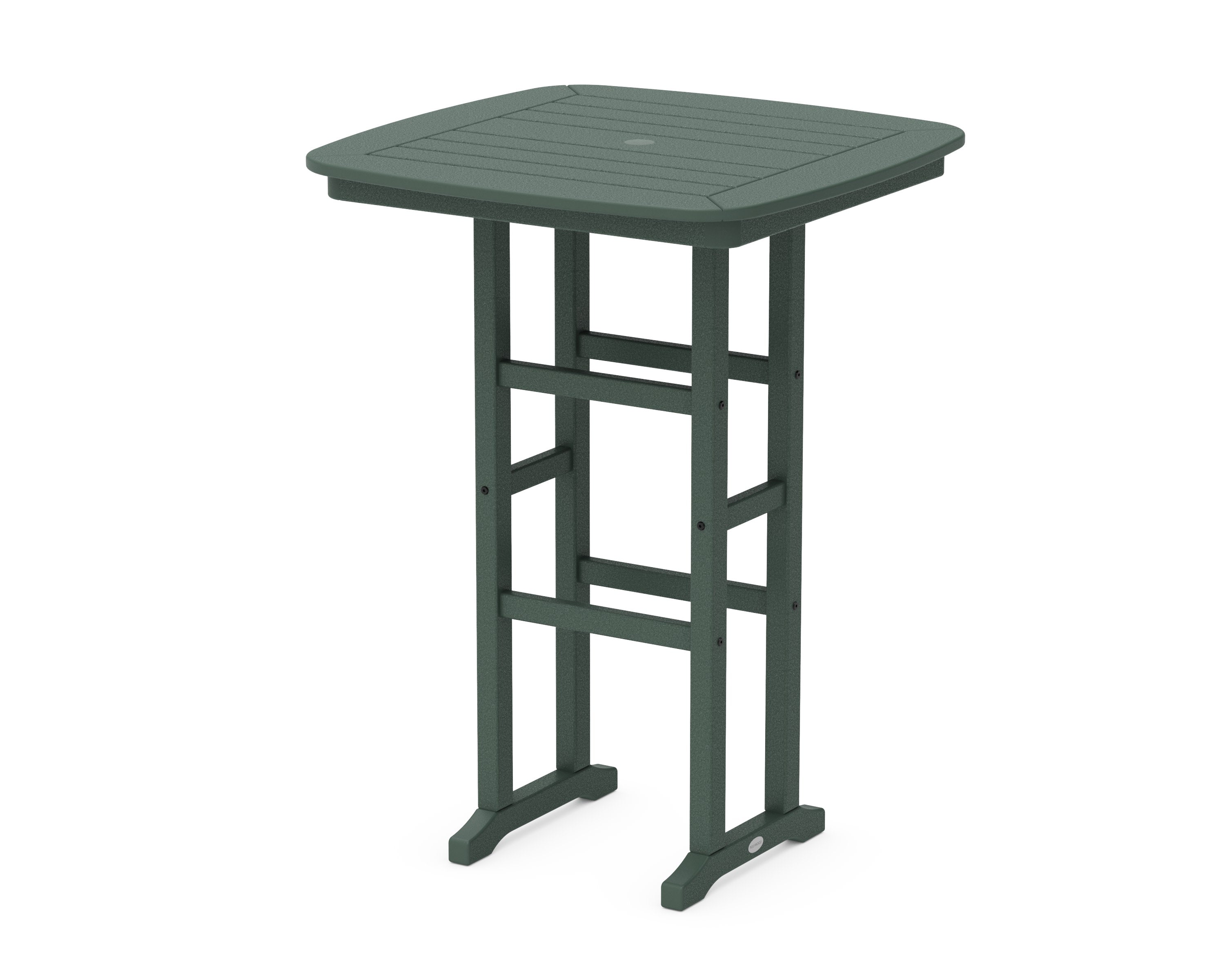 Nautical 31" Bar Table in Green