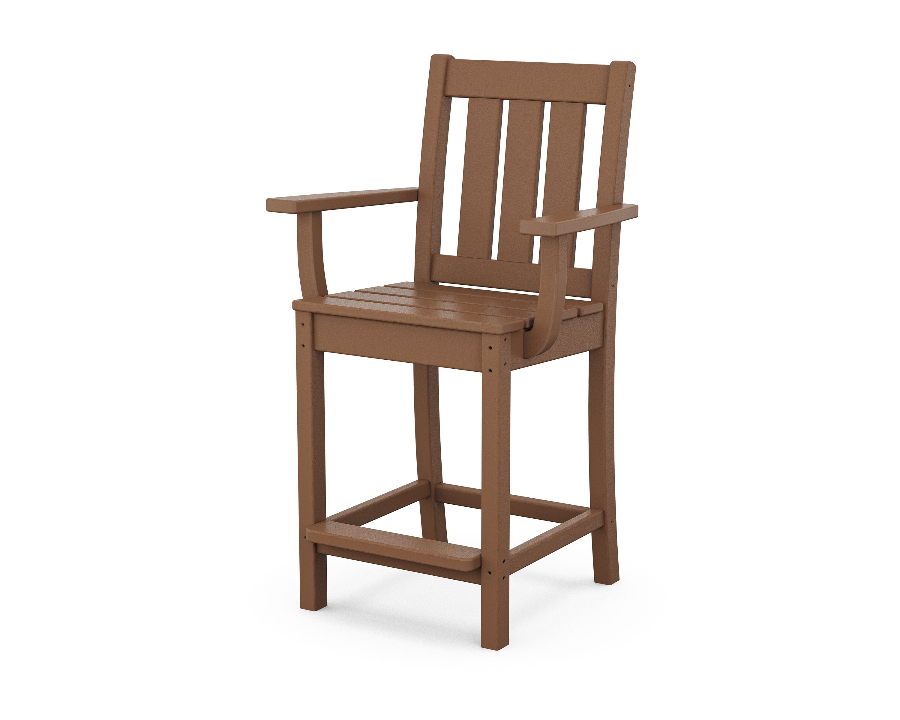 Oxford Counter Arm Chair in Teak