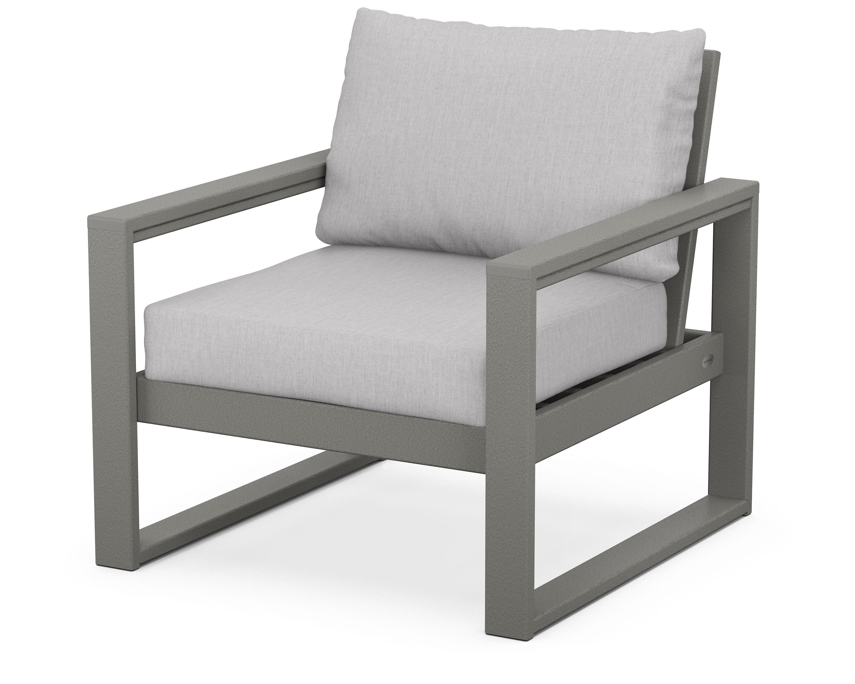 EDGE Club Chair in Slate Grey / Granite