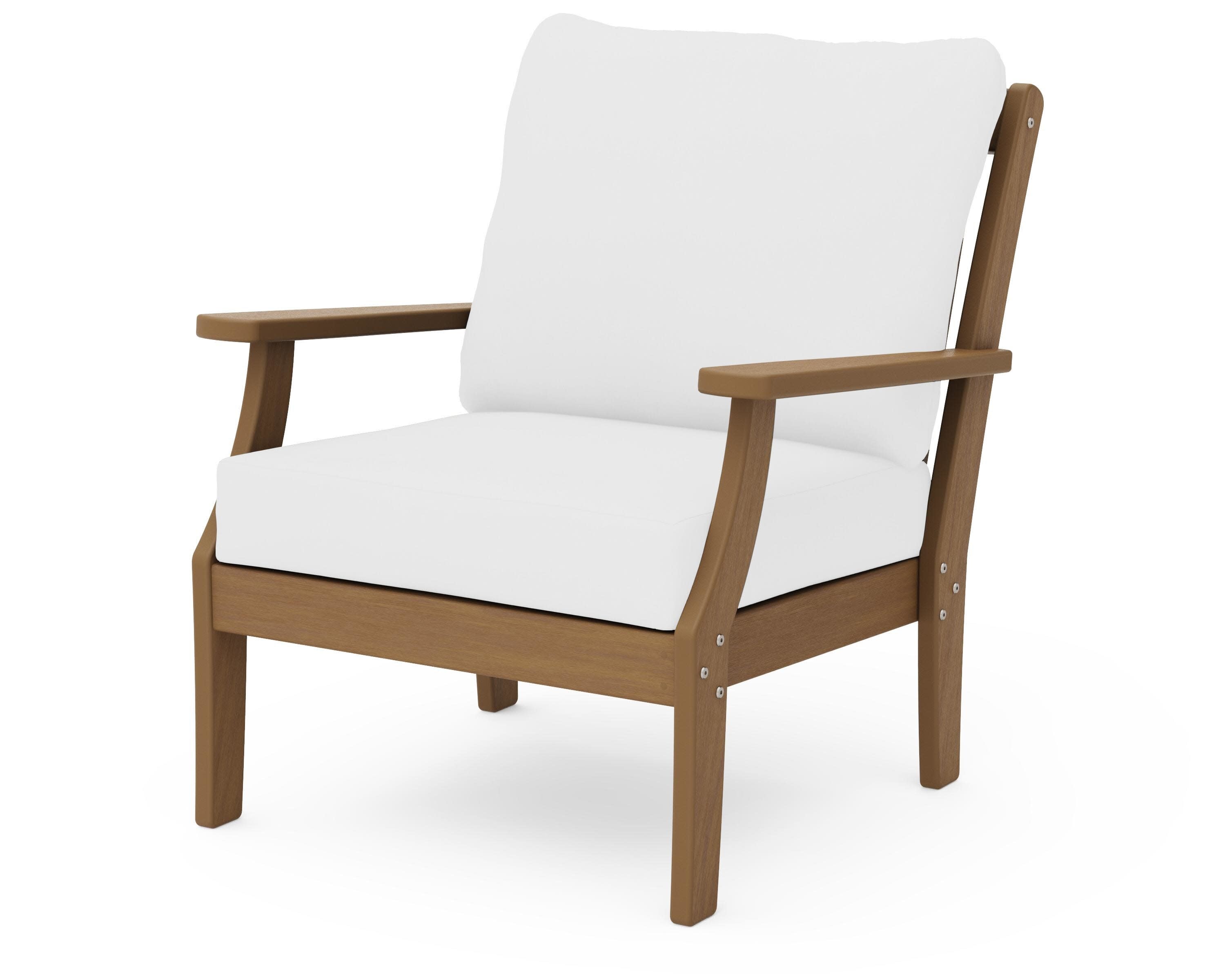 Braxton Deep Seating Chair in Natural / Natural