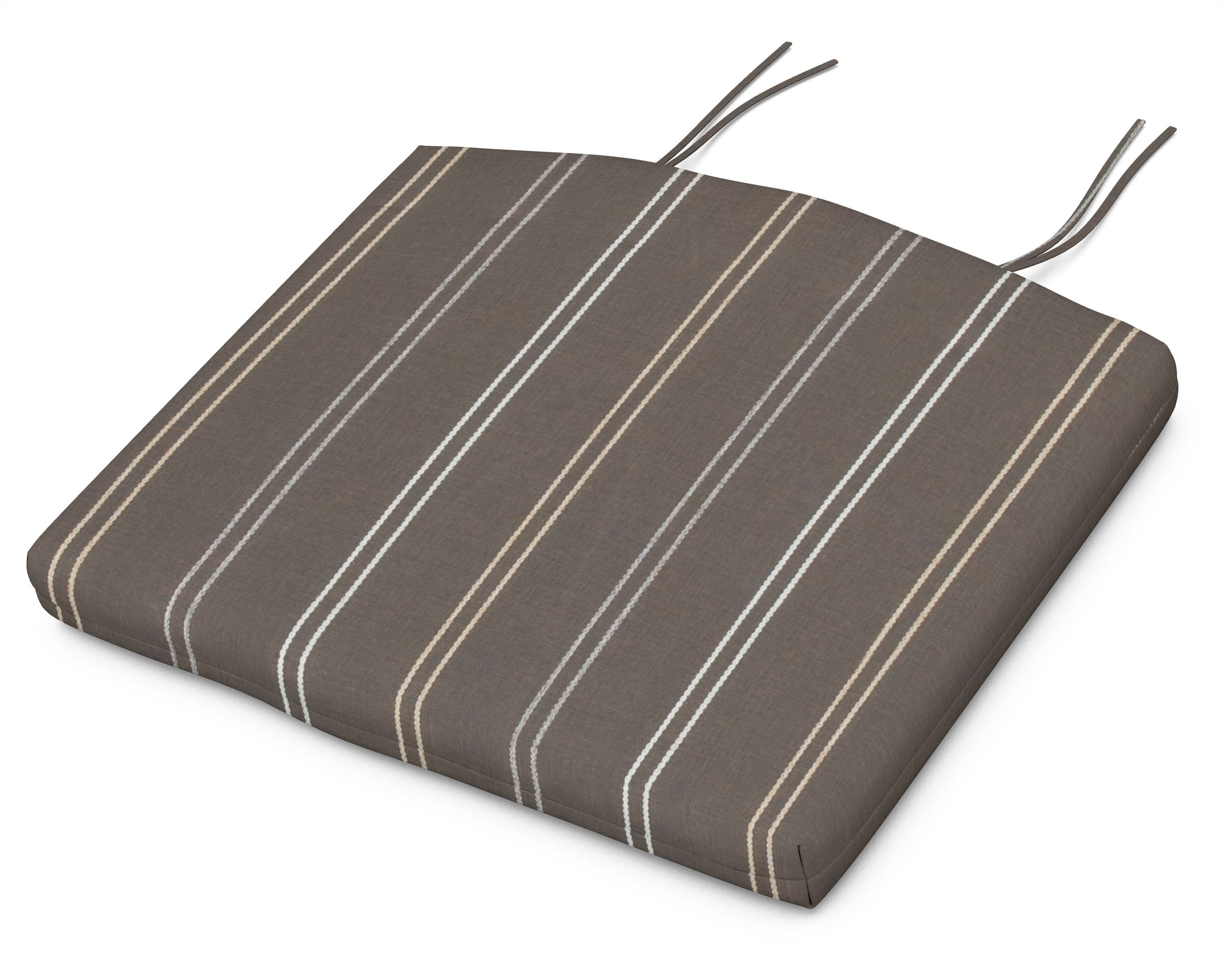 Standard Seat Cushion 18.5"D x 24"W x 2.5"H in Rustic High Tide