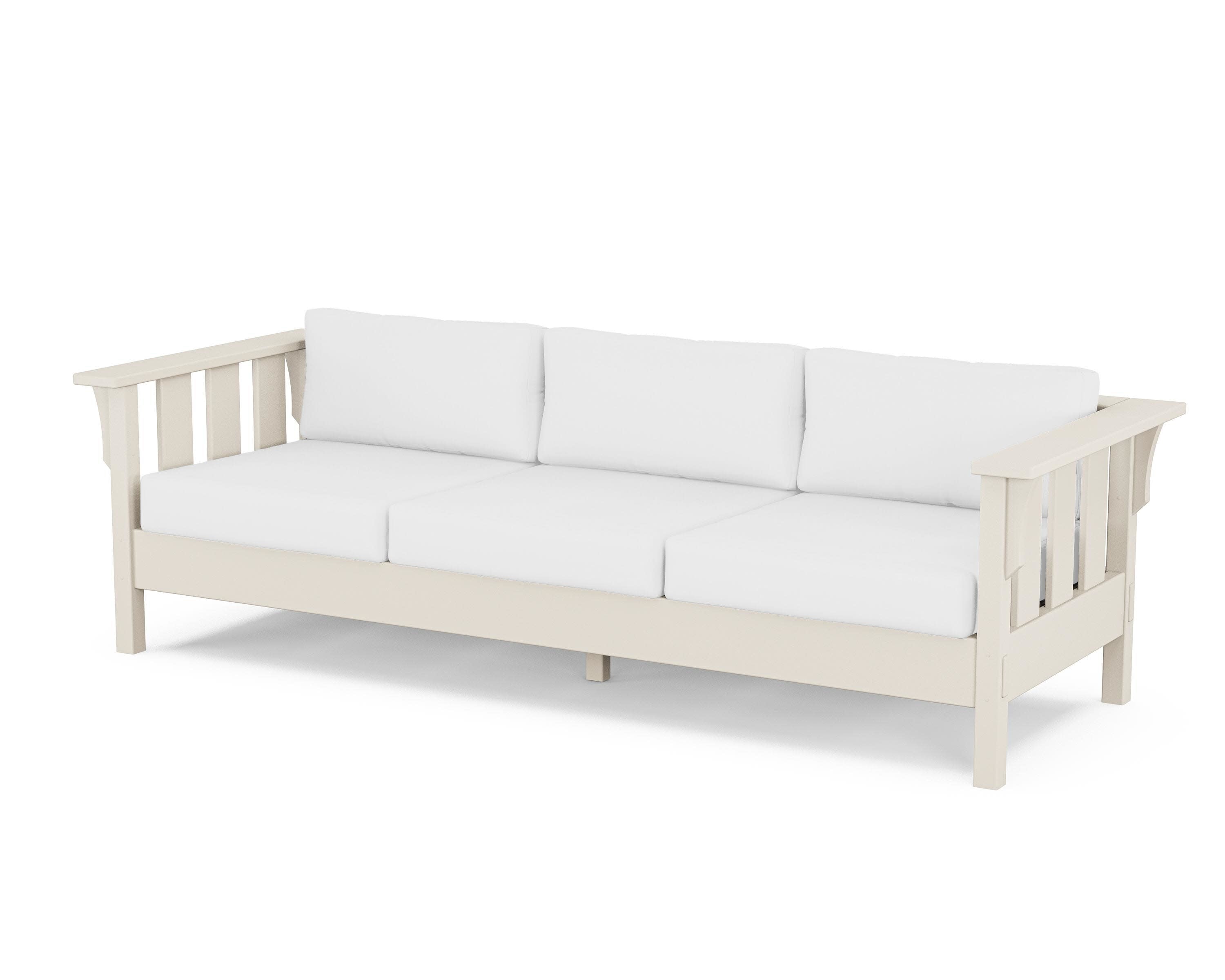 Acadia Deep Seating Sofa in Sand / Natural