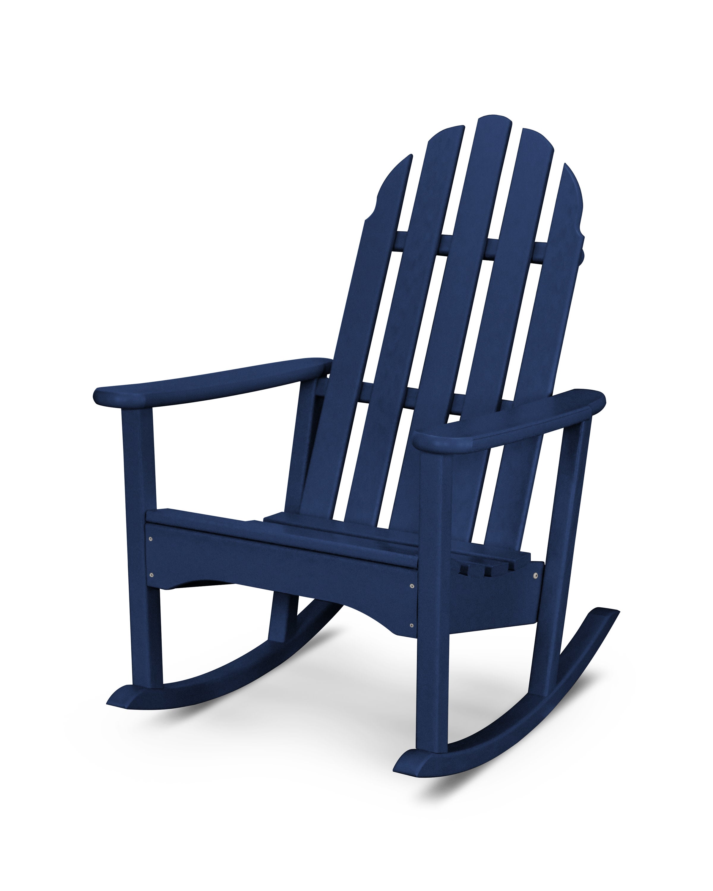Classic Adirondack Rocking Chair in Navy