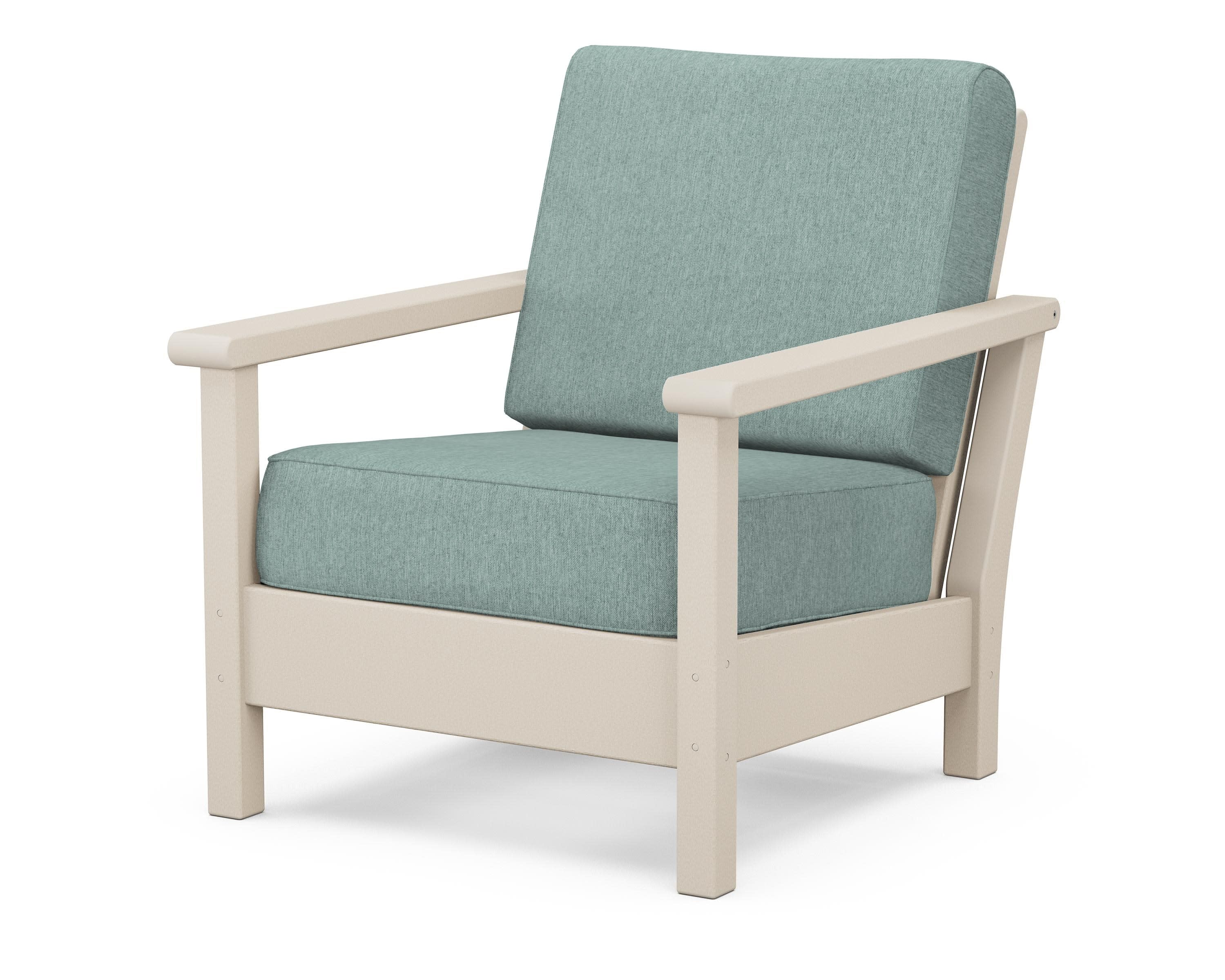 Harbour Deep Seating Chair in Sand / Glacier Spa