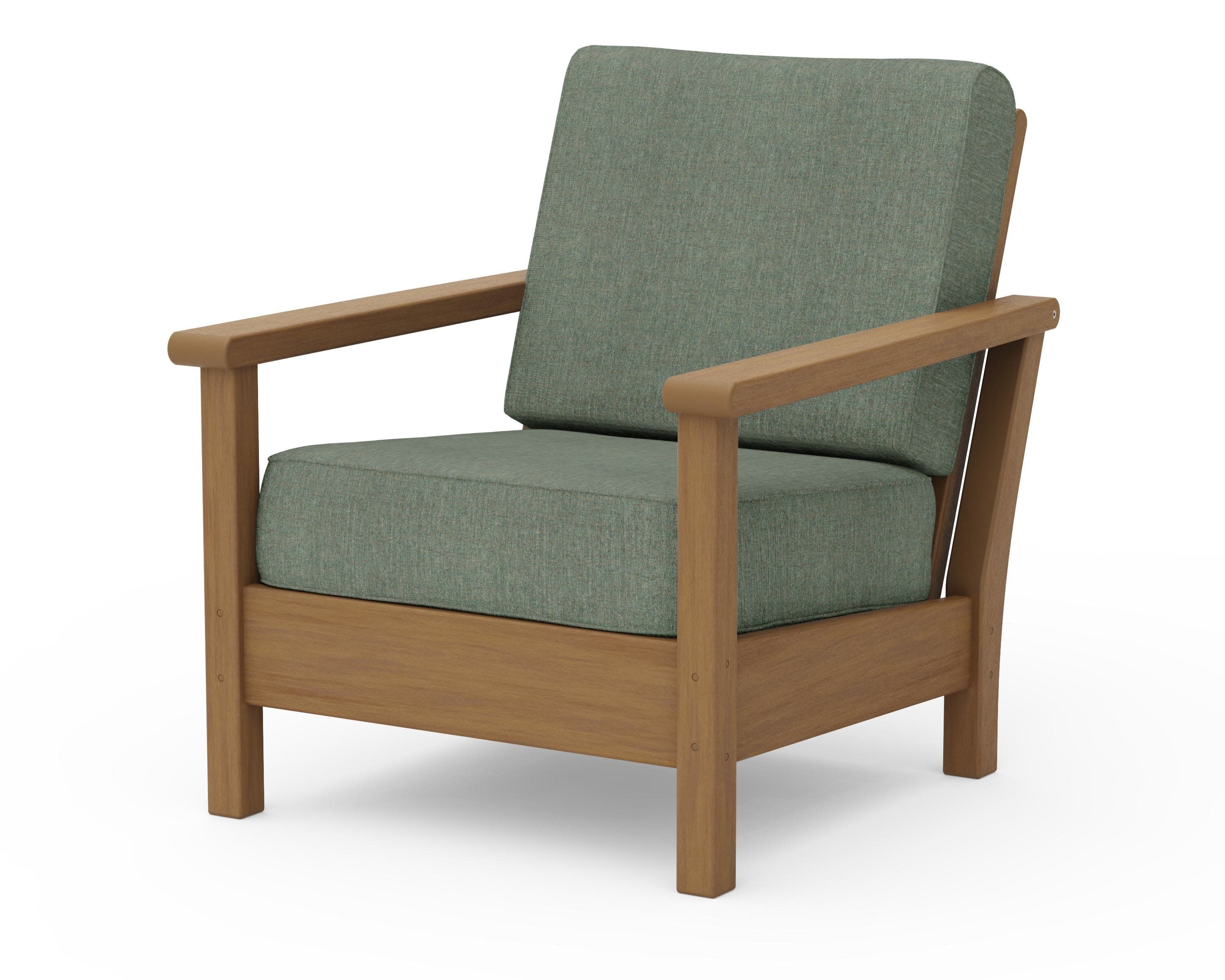 Harbour Deep Seating Chair in Natural / Cast Sage