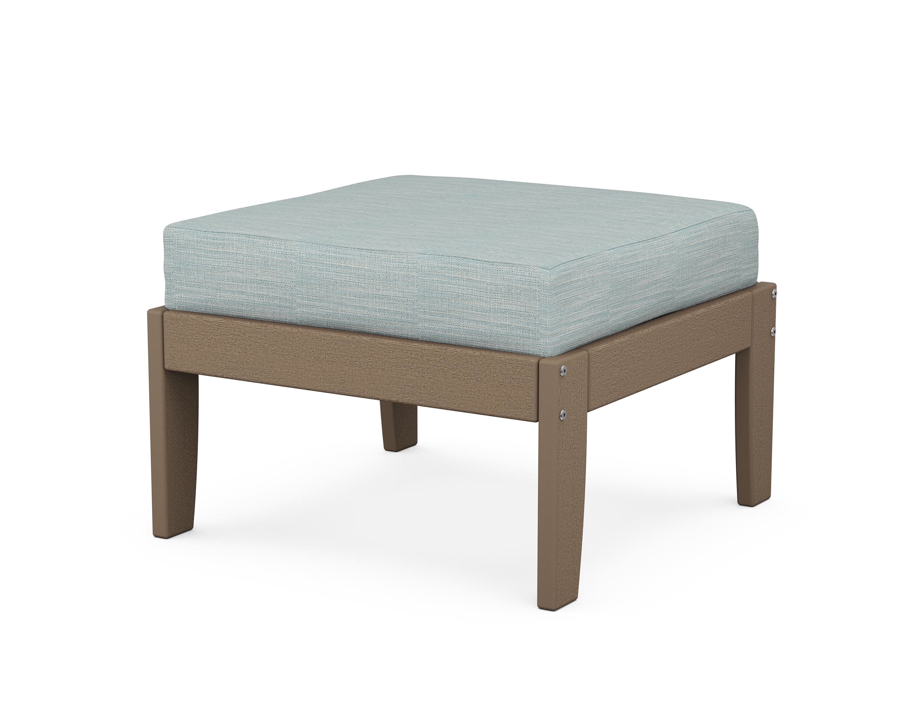 Modular Ottoman - Classic in Vintage Sahara / Soothe Mist