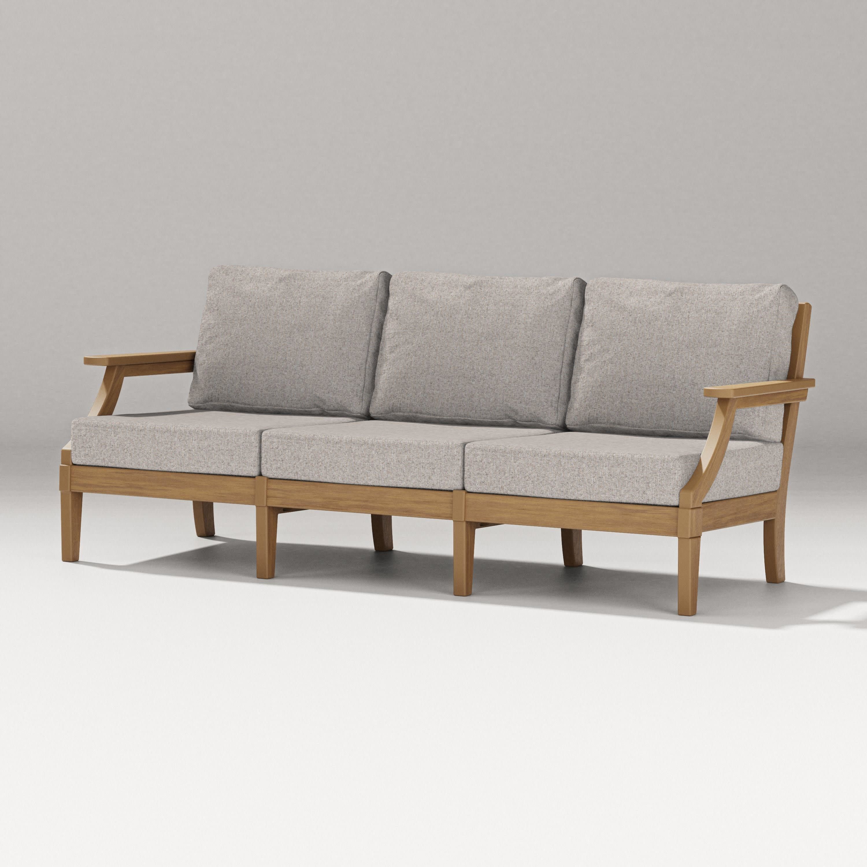Estate Sofa in Natural / Weathered Tweed